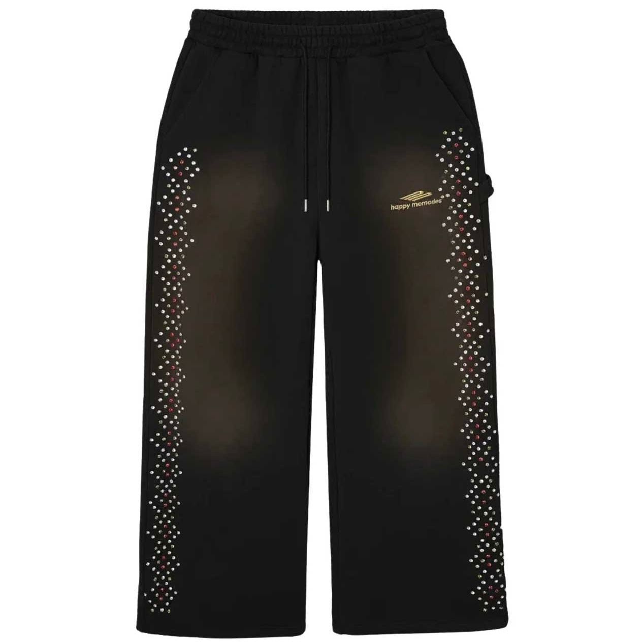 HMDD Crystal Sweatpants (Black) - Preowned
