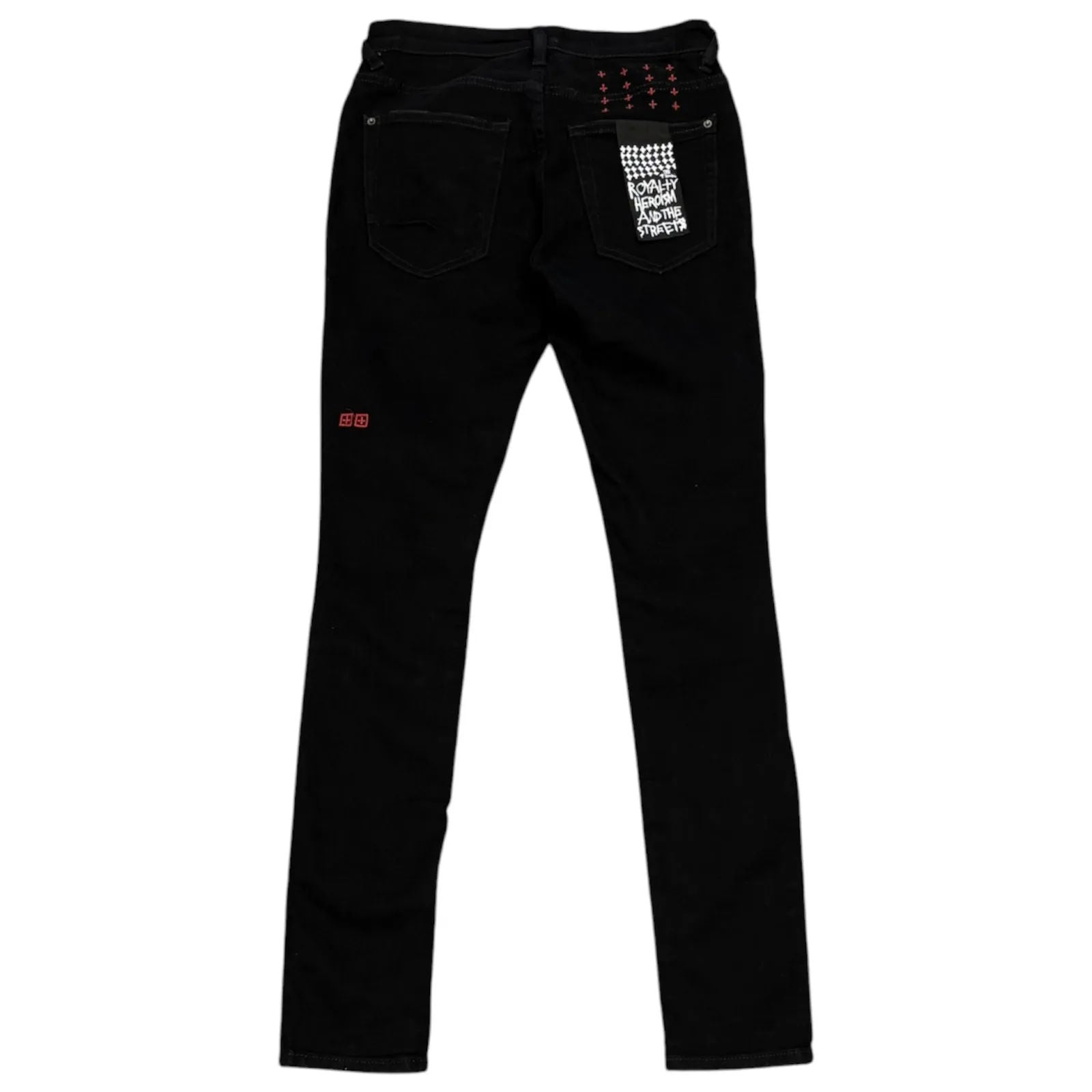 Ksubi Van Winkle Laid Back Sting Jeans (Black) - Preowned