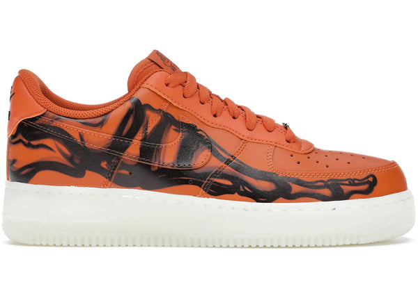 Nike Air Force 1 Low Orange Skeleton Halloween (2020) - Preowned