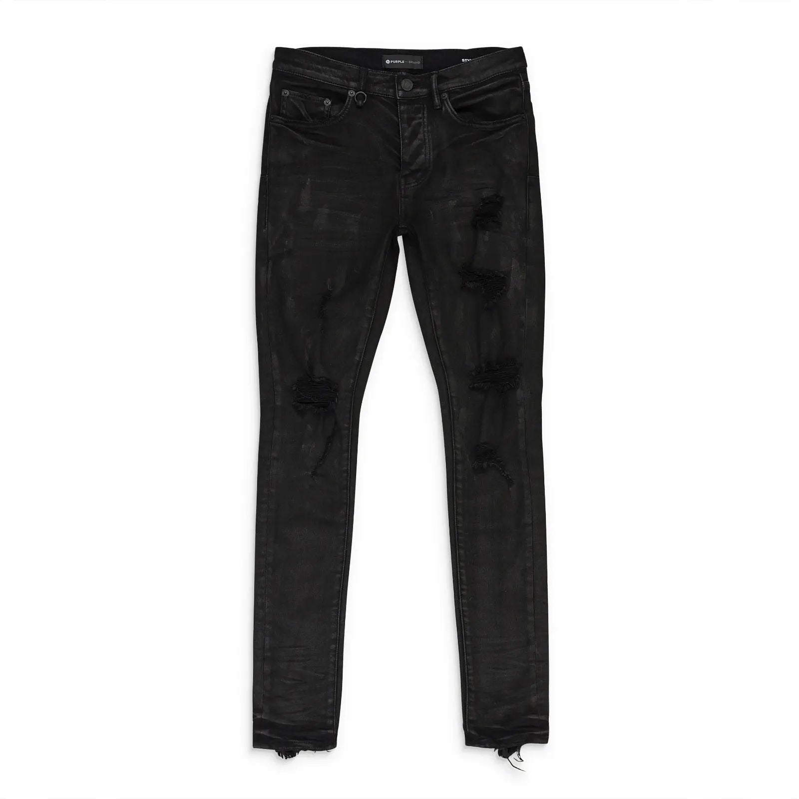 Purple Brand Oil Spill Jean (Black) - Preowned
