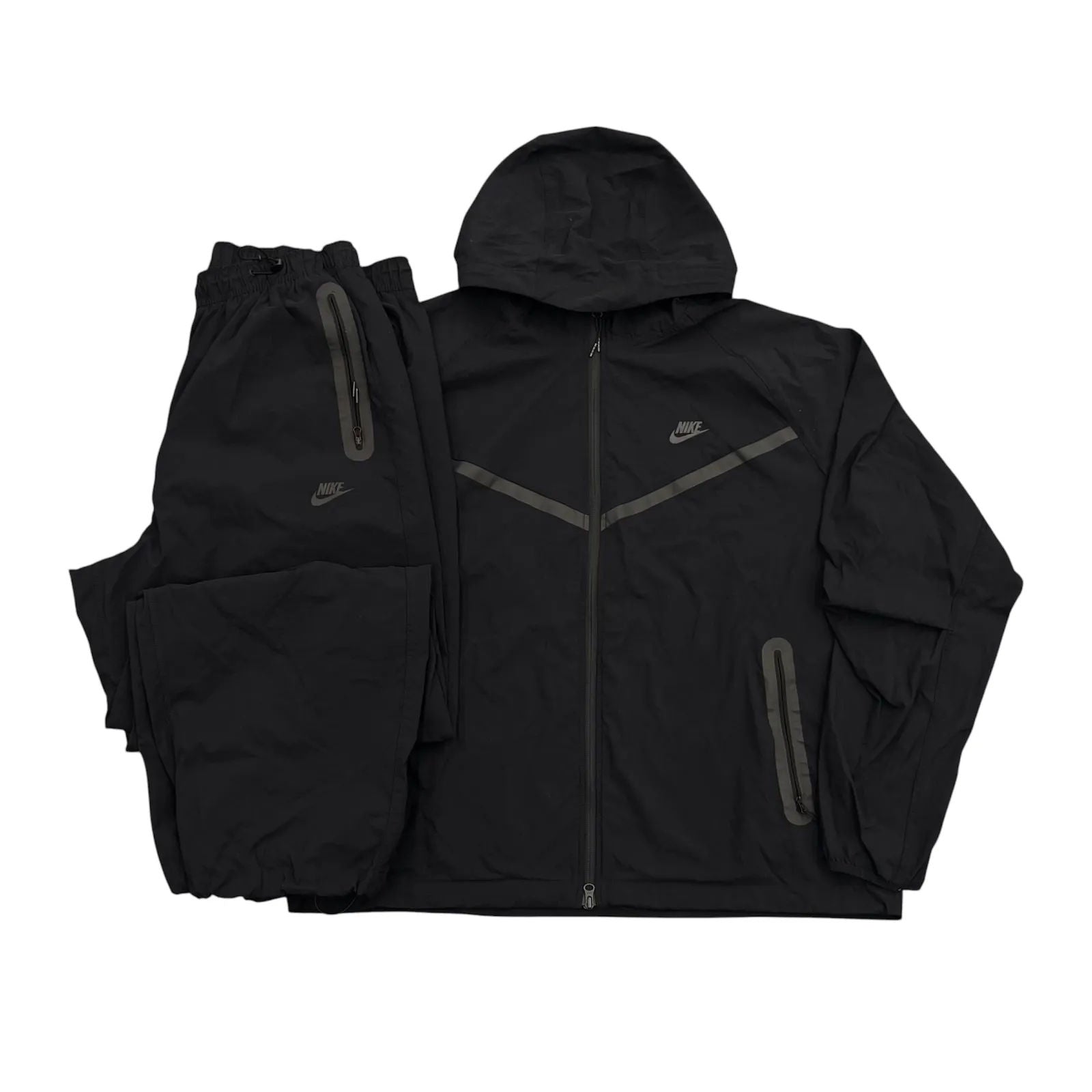 Nike Nylon Tech Suit (Black) - Preowned