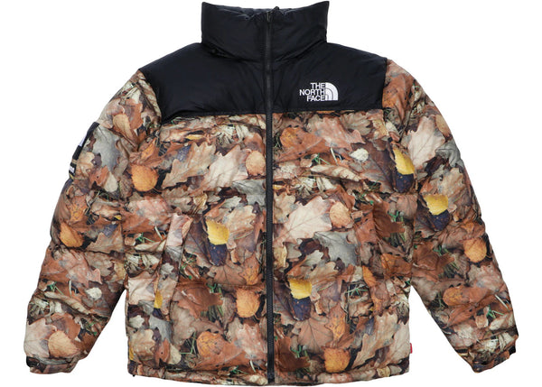 Supreme The North Face Nuptse Leaves - Preowned