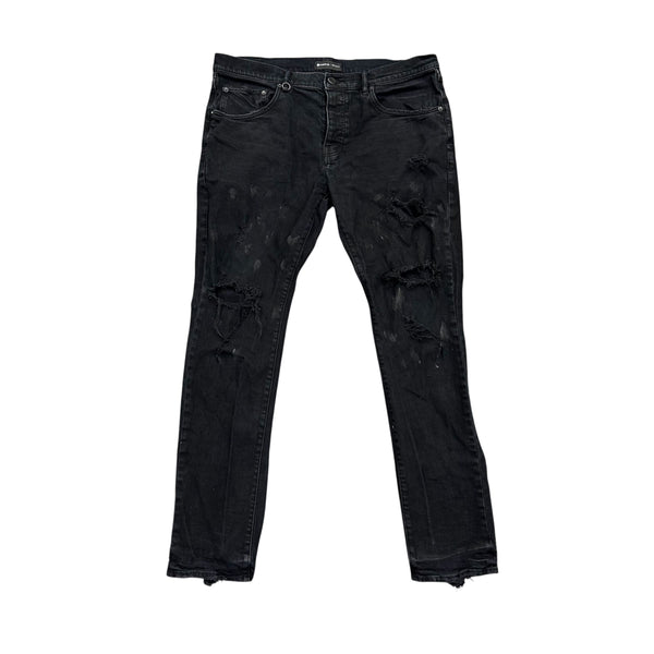 Purple Brand P.001 Jeans (Black Oil Repair) - Preowned