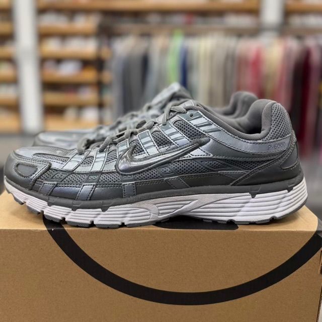 Nike P-6000 Metallic Cool Grey - Preowned