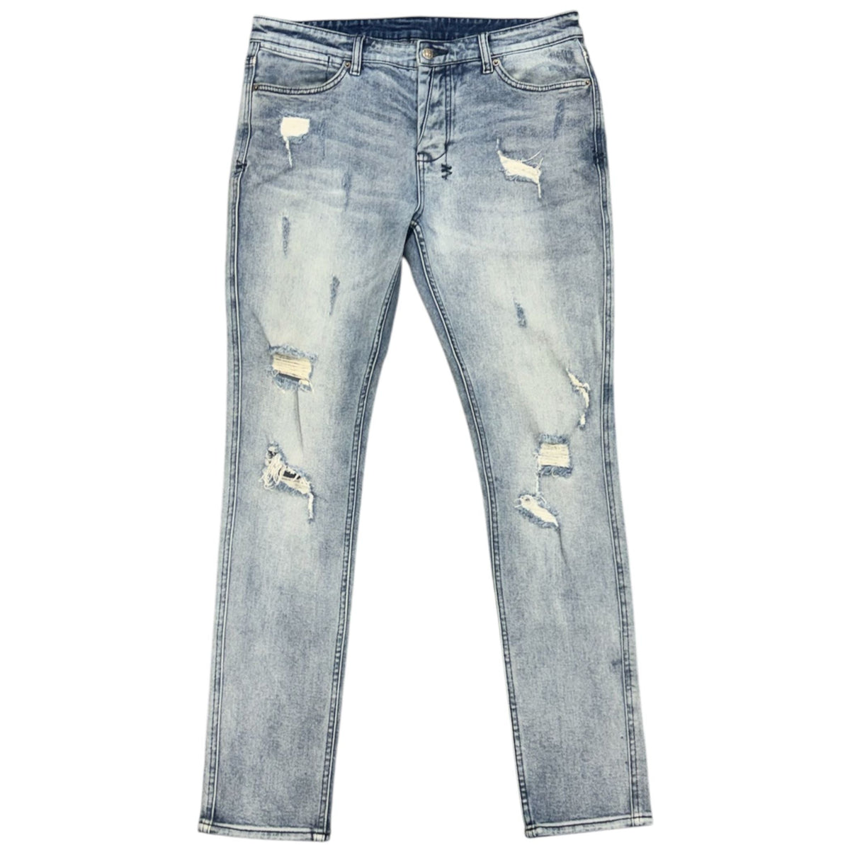Ksubi Van Winkle Trashed Dreams Jean (Blue) - Preowned
