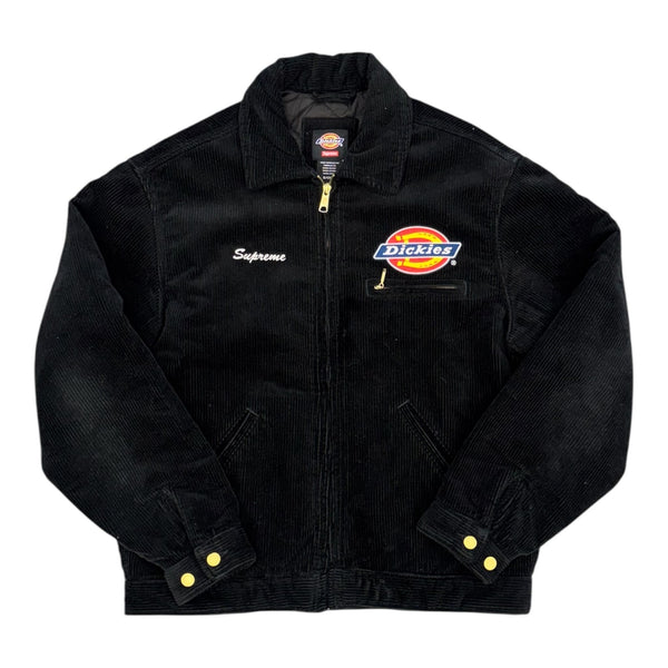 Supreme Dickies Corduroy Work Jacket Black - Preowned