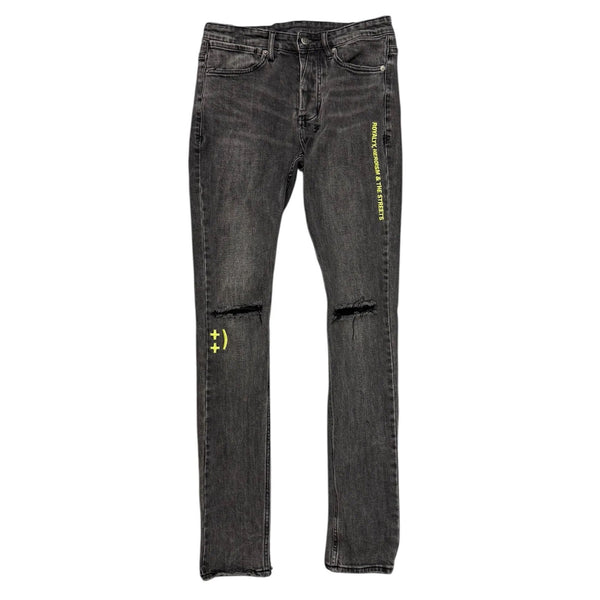 Ksubi Van Winkle Dance Klass Denim (Black Wash) - Preowned