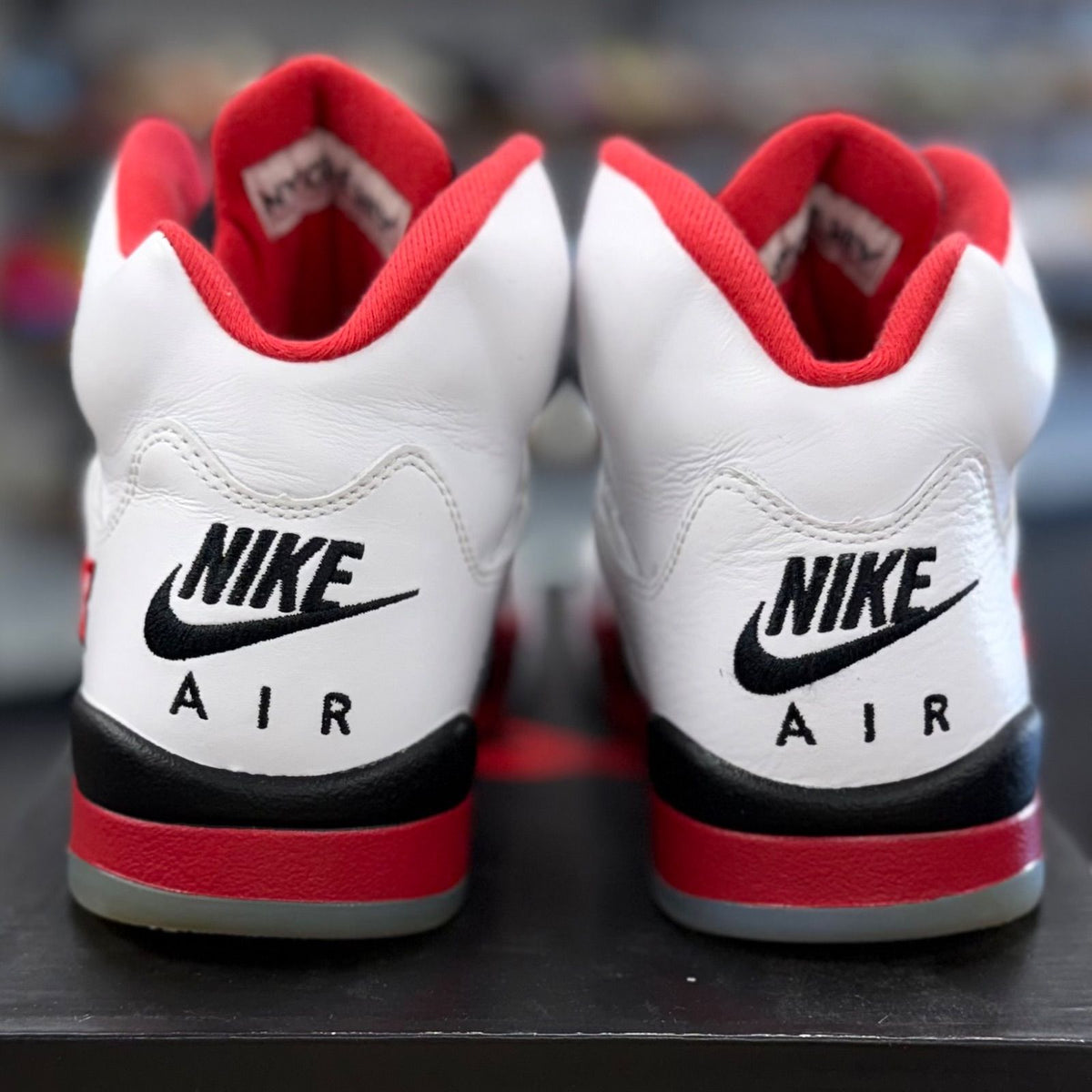 Jordan 5 Retro Fire Red Black Tongue (2025) - Preowned