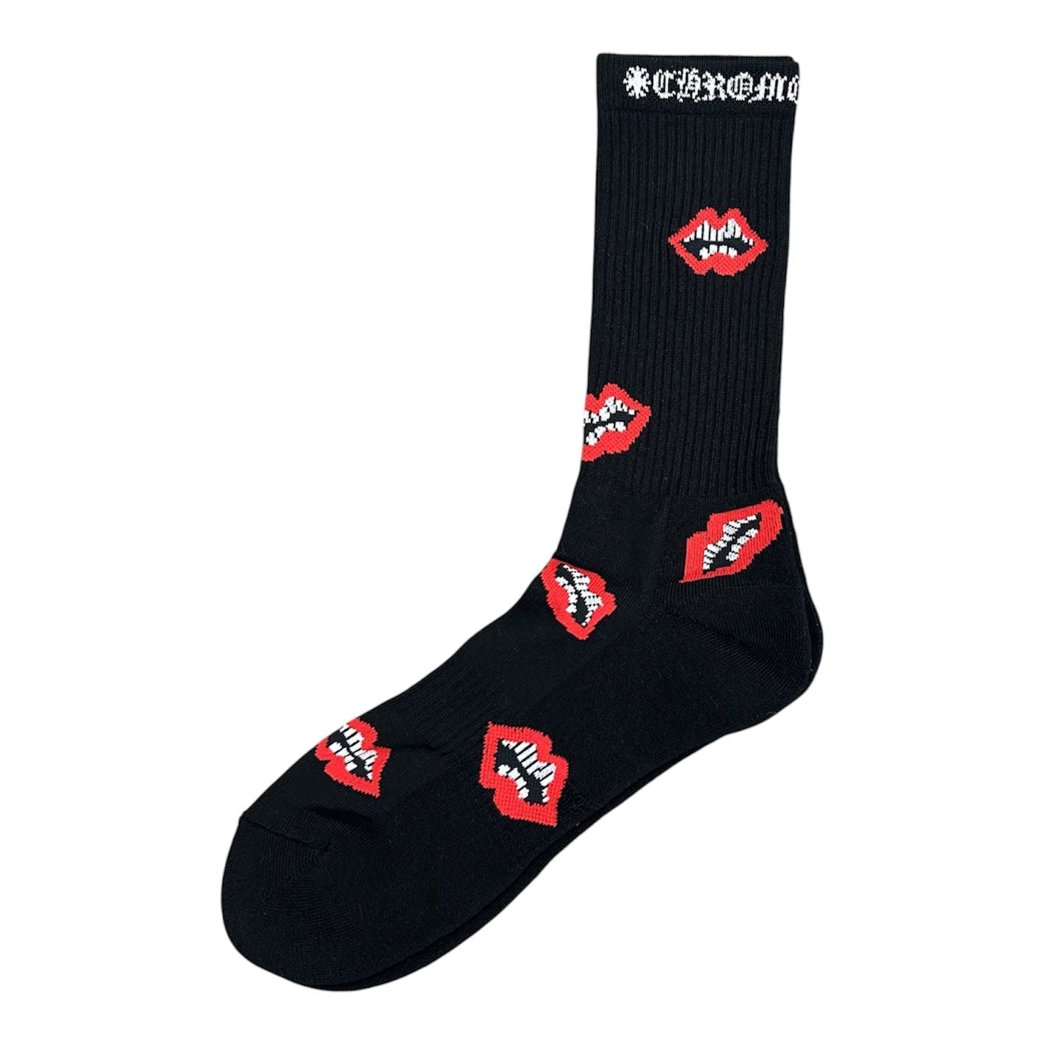 Chrome Hearts Matty Boy Chomper Socks (Black)