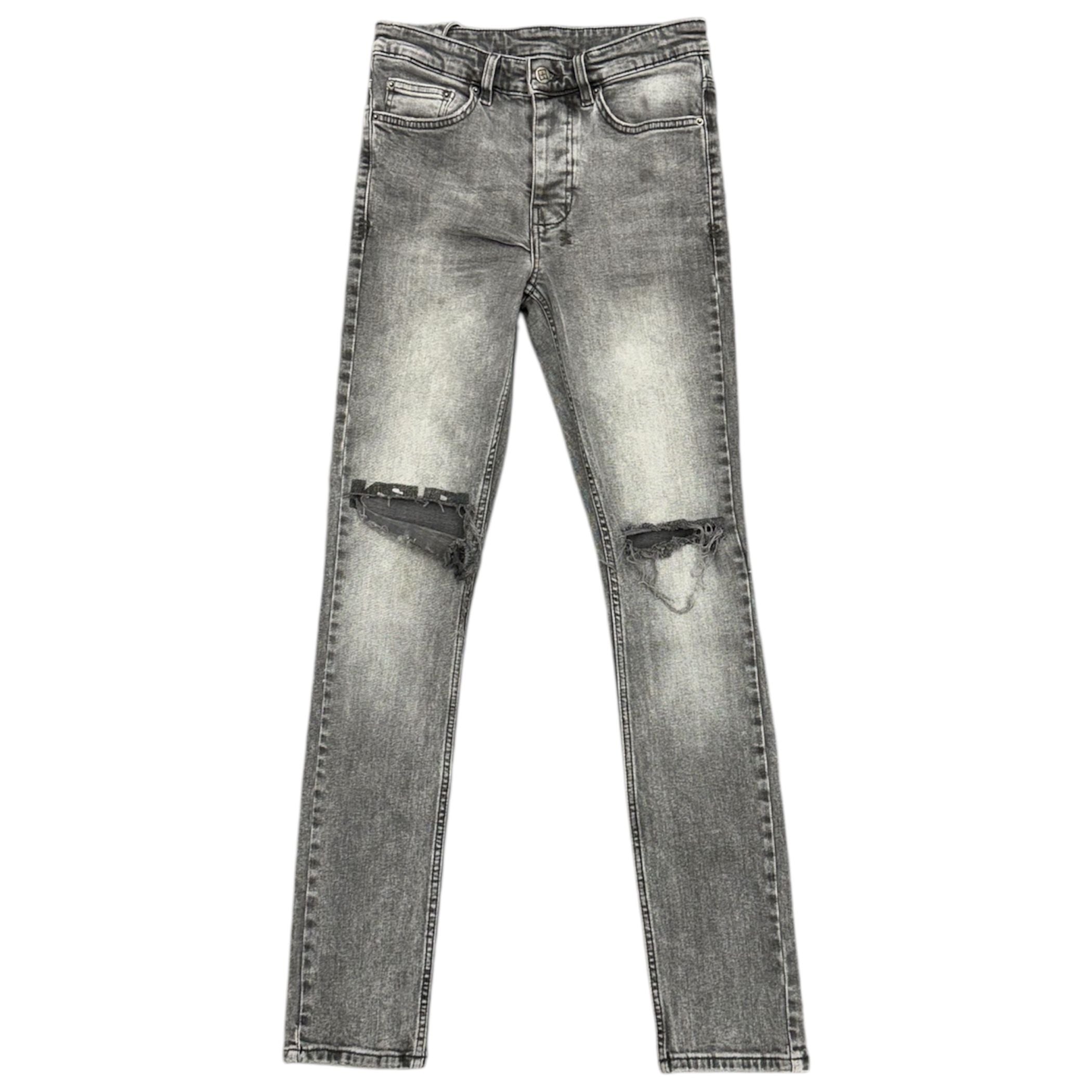 Ksubi Van Winkle Thrifted Jeans (Grey) - Preowned