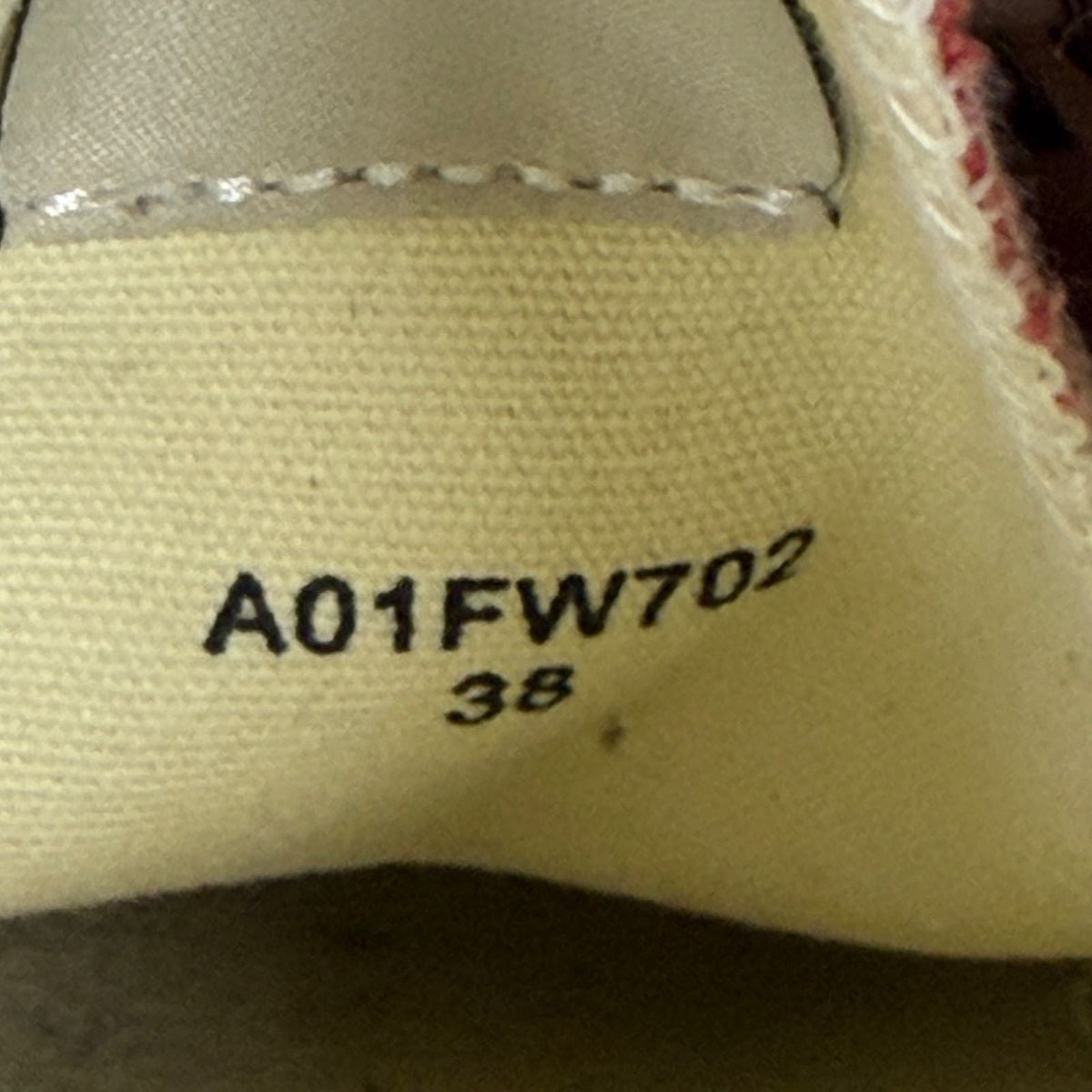 Maison Mihara Yasuhiro Peterson OG Sole Canvas Low Orange - Preowned