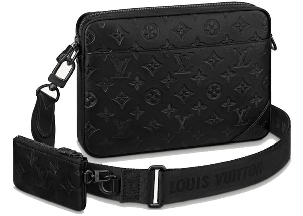 Louis Vuitton Duo Messenger Black - Preowned