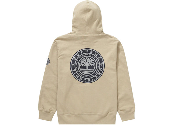 Supreme Timberland Hooded Sweatshirt Taupe - Preowned