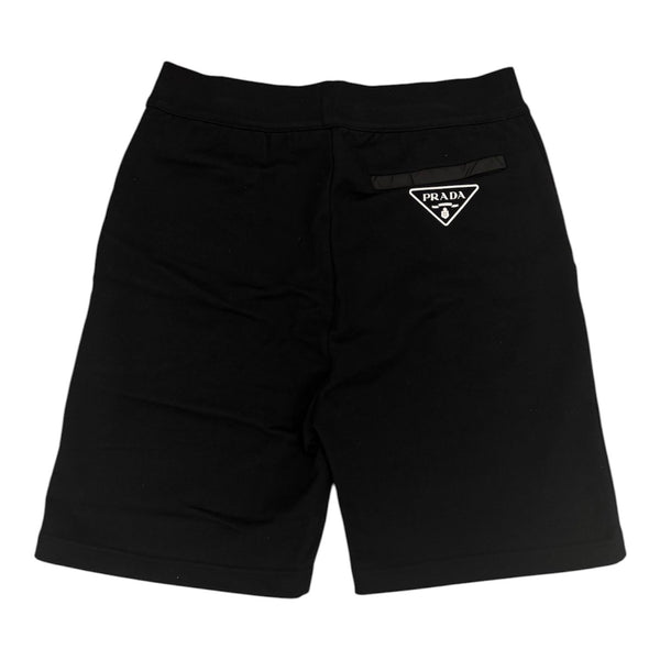 Prada Girocollo Sweat Short (Black)