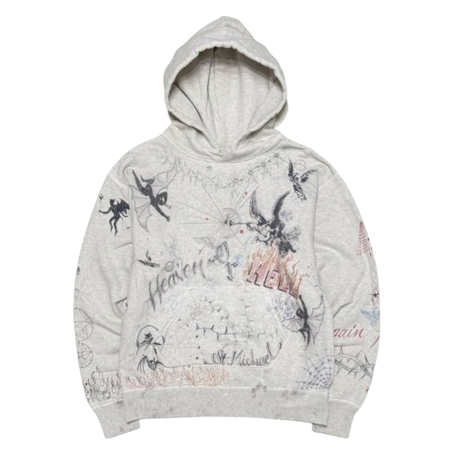 Saint Michael x Dr.Woo Heaben or Hell Hoodie - Preowned