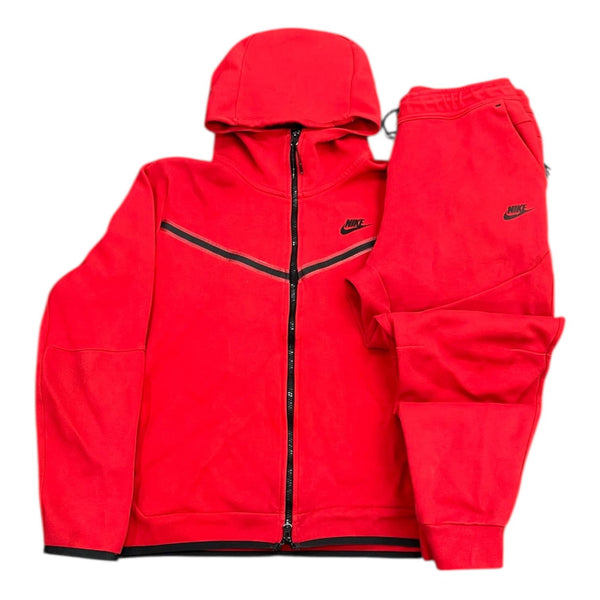 Nike Tech Suit (Red) - Preowned