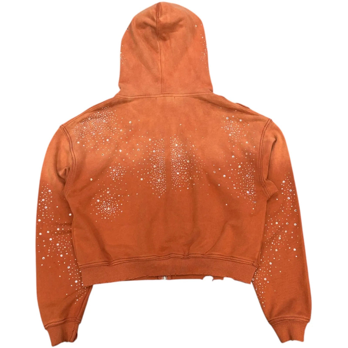 Vale Forever Classico Zip Up Hoodie (Orange) - Preowned