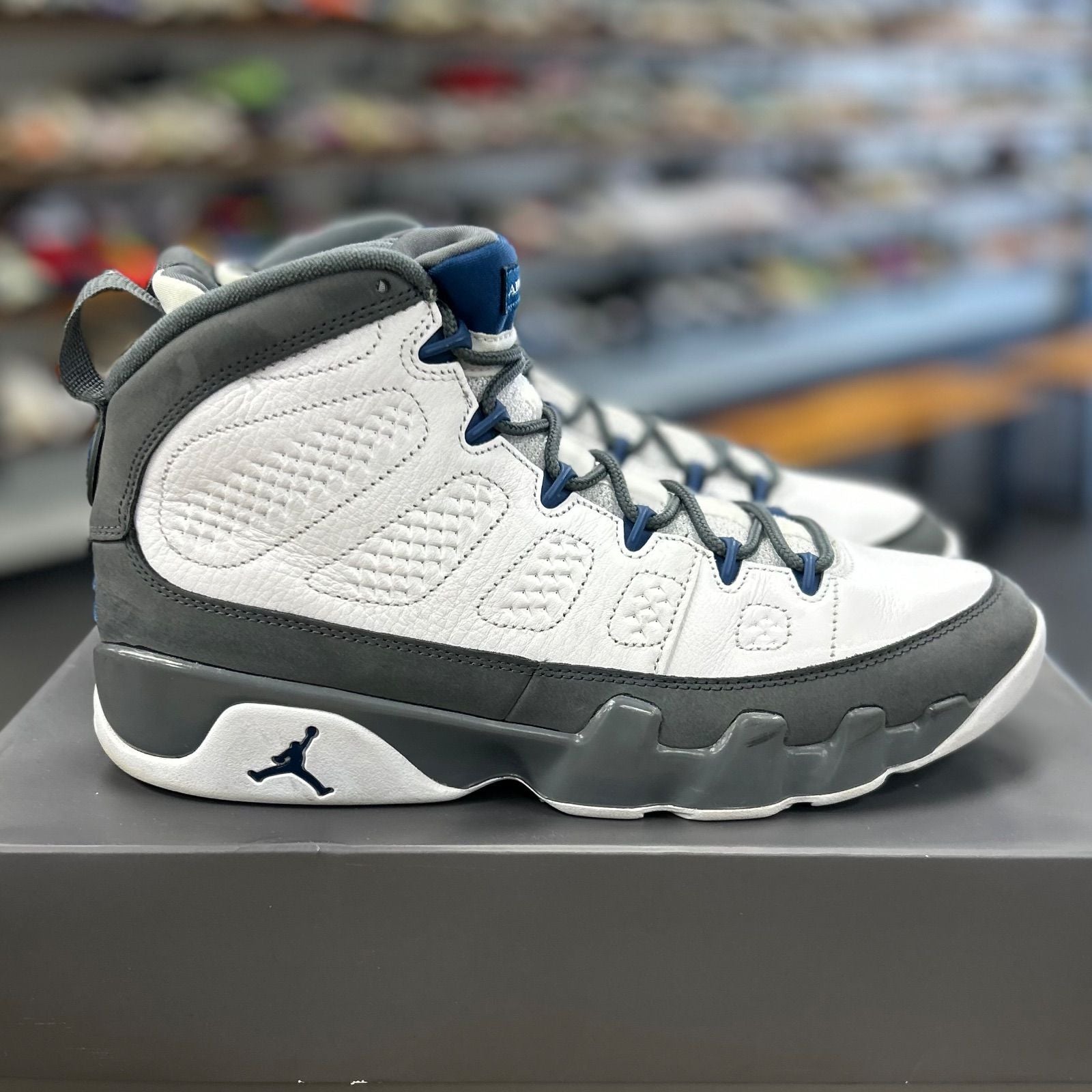 Jordan 9 Retro Flint Grey French Blue (2026) - Preowned