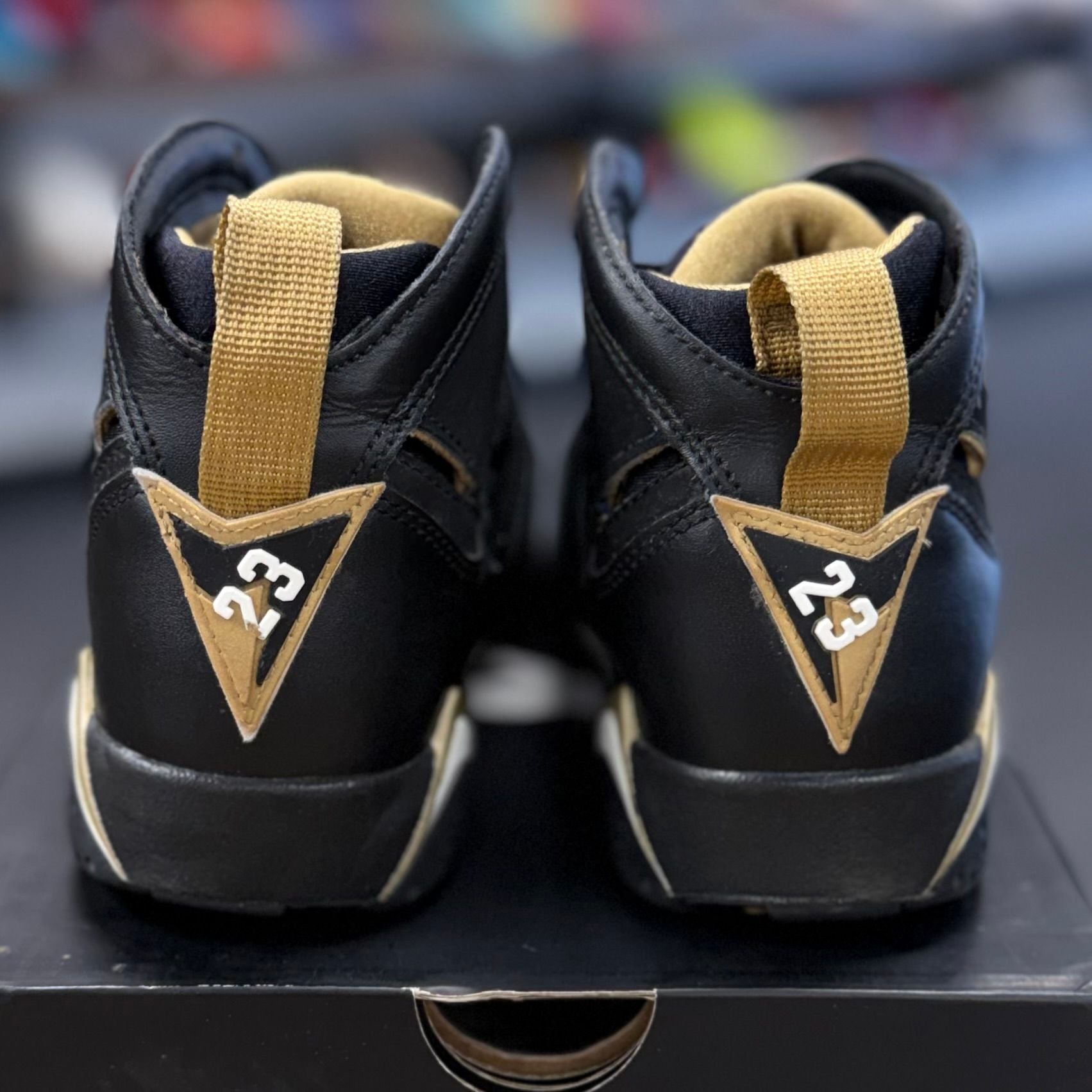Jordan 7 Retro Golden Moments Pack (7) (GS) - Preowned