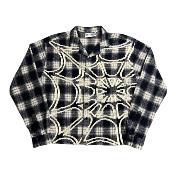 Vale Forever Web Flannel (Navy) - Preowned