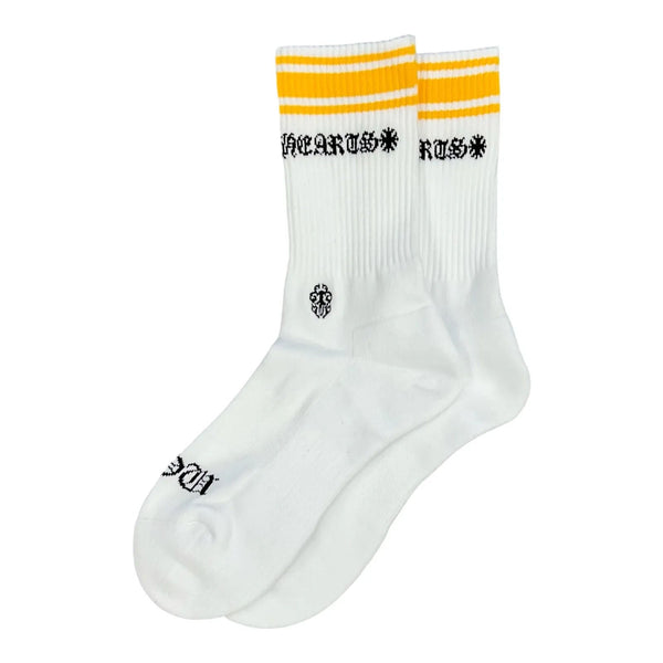 Chrome Hearts Sport Socks (White/Yellow)