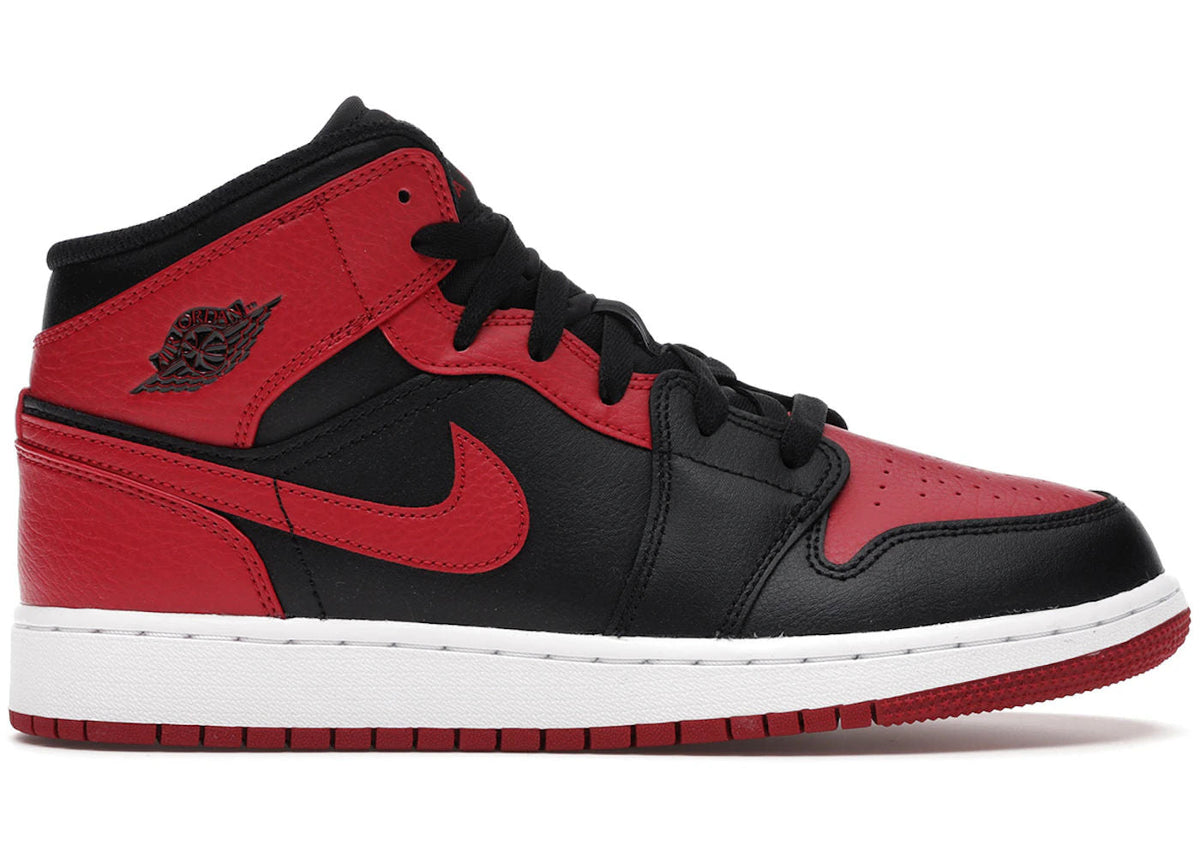 Jordan 1 Mid Banned (2020) (GS) - Preowned