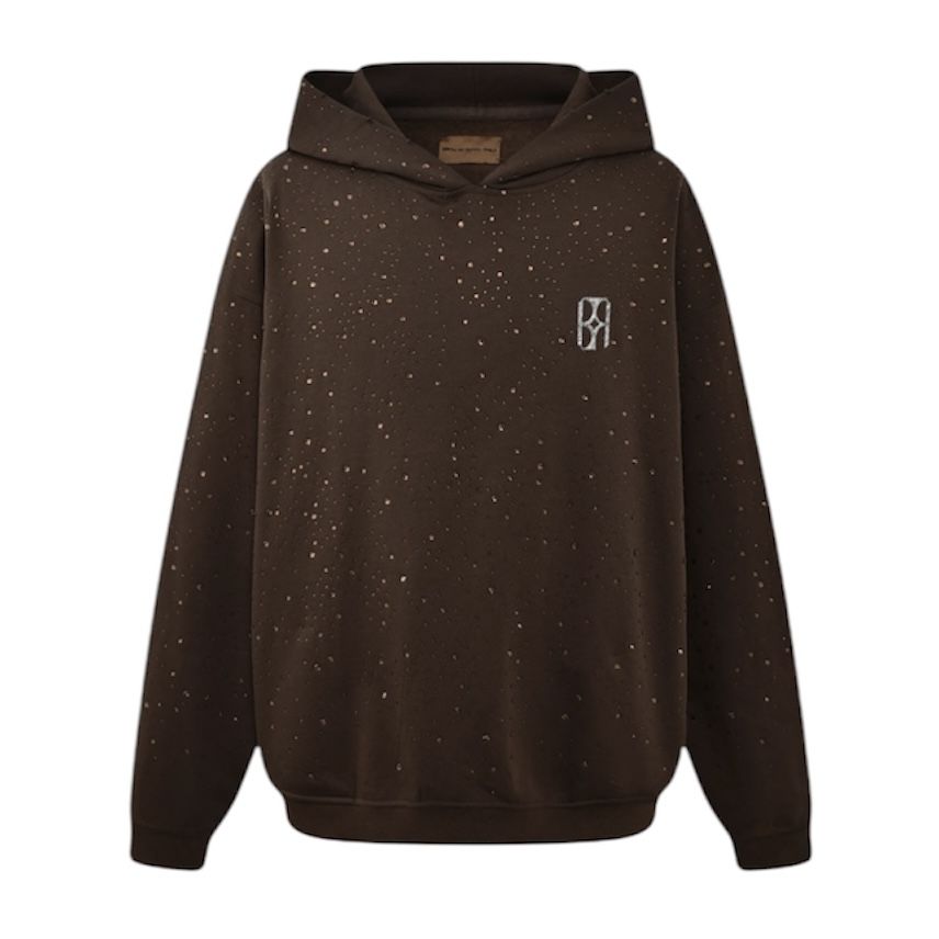 Birth Of A Royal Child 20k Swarovski Diamond Hoodie (Brown)