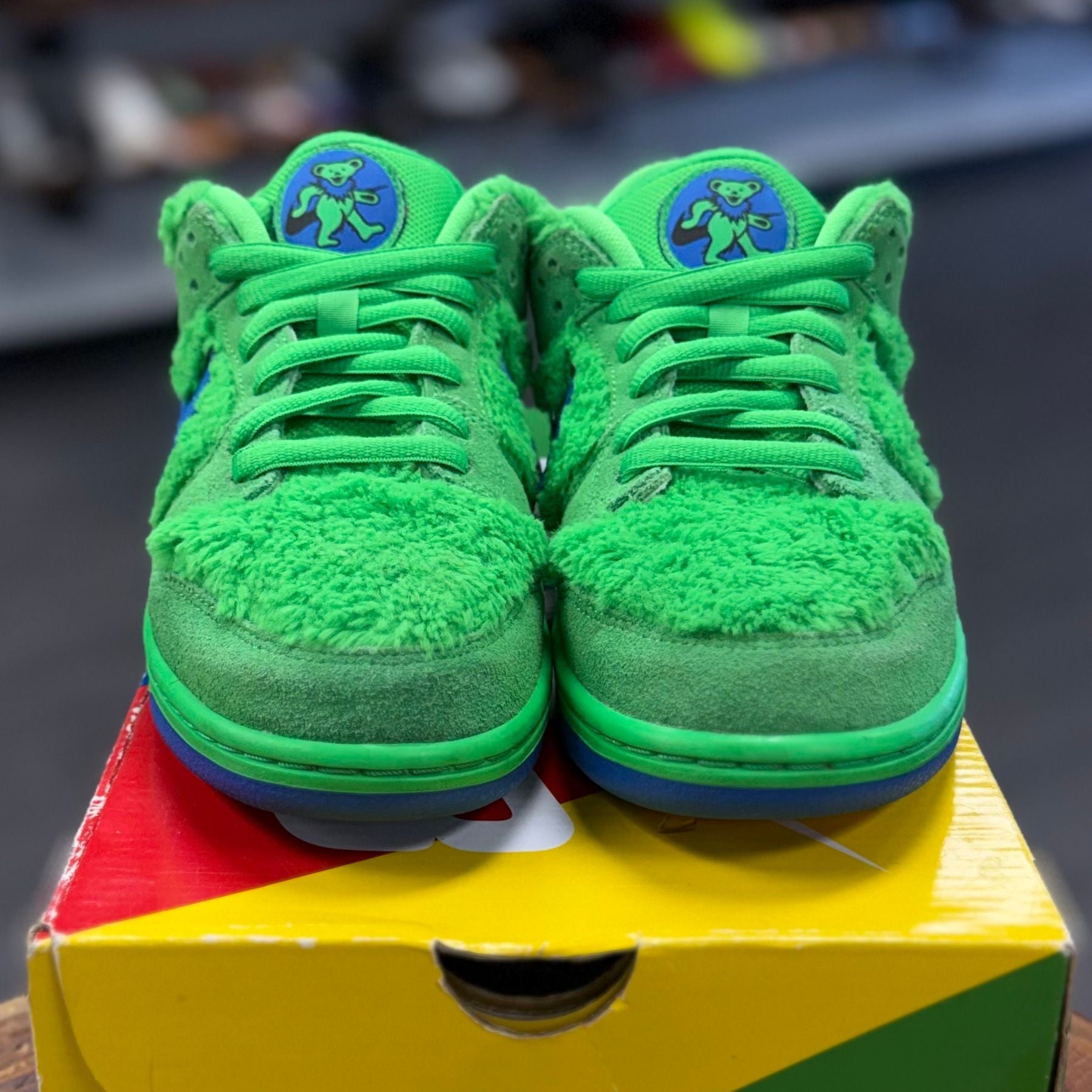 Nike SB Dunk Low Grateful Dead Bears Green - Preowned