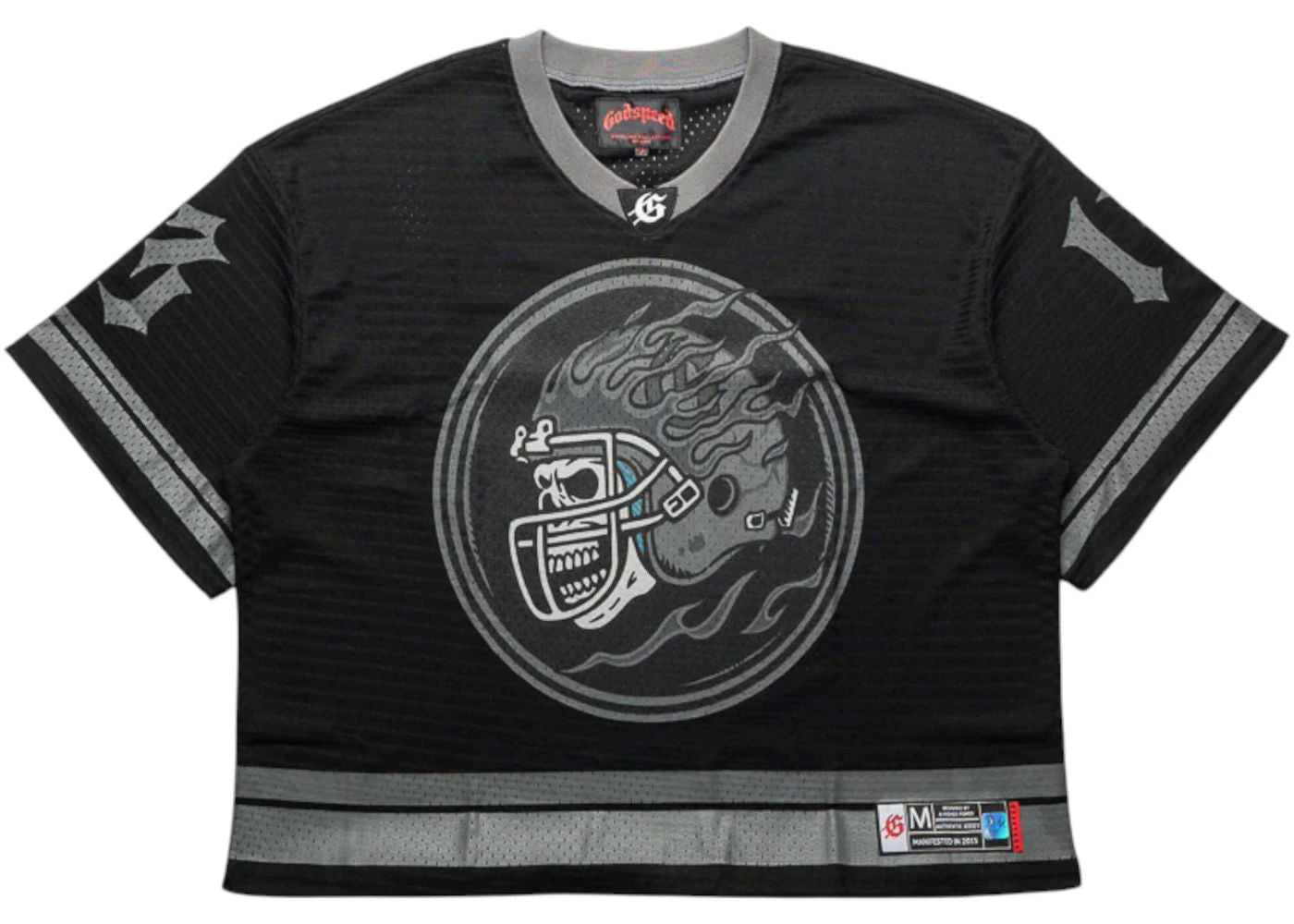 Godspeed First Down Jersey (Black/Grey) - Preowned
