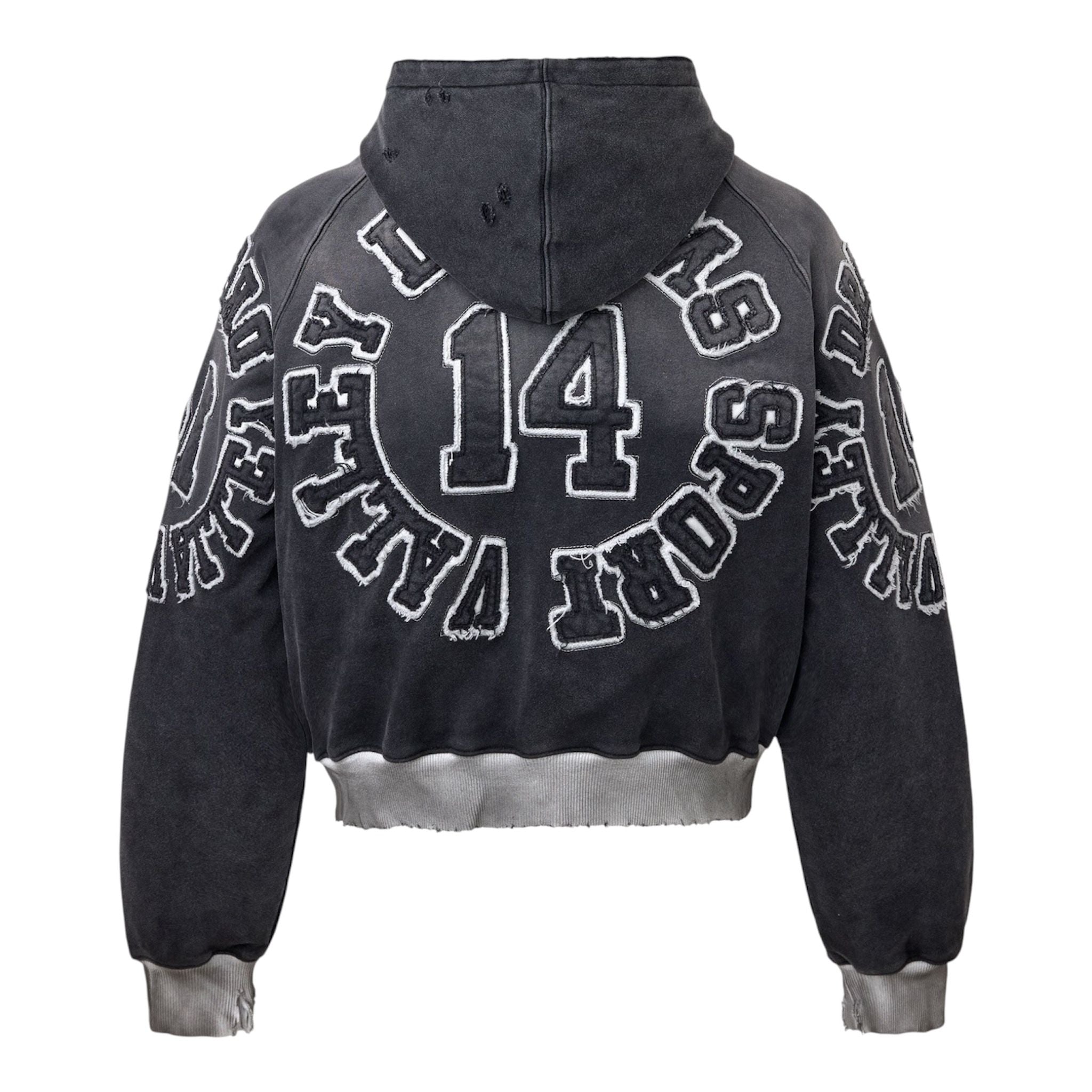 Vale Forever Anthem Zip Up Hoodie (Black)