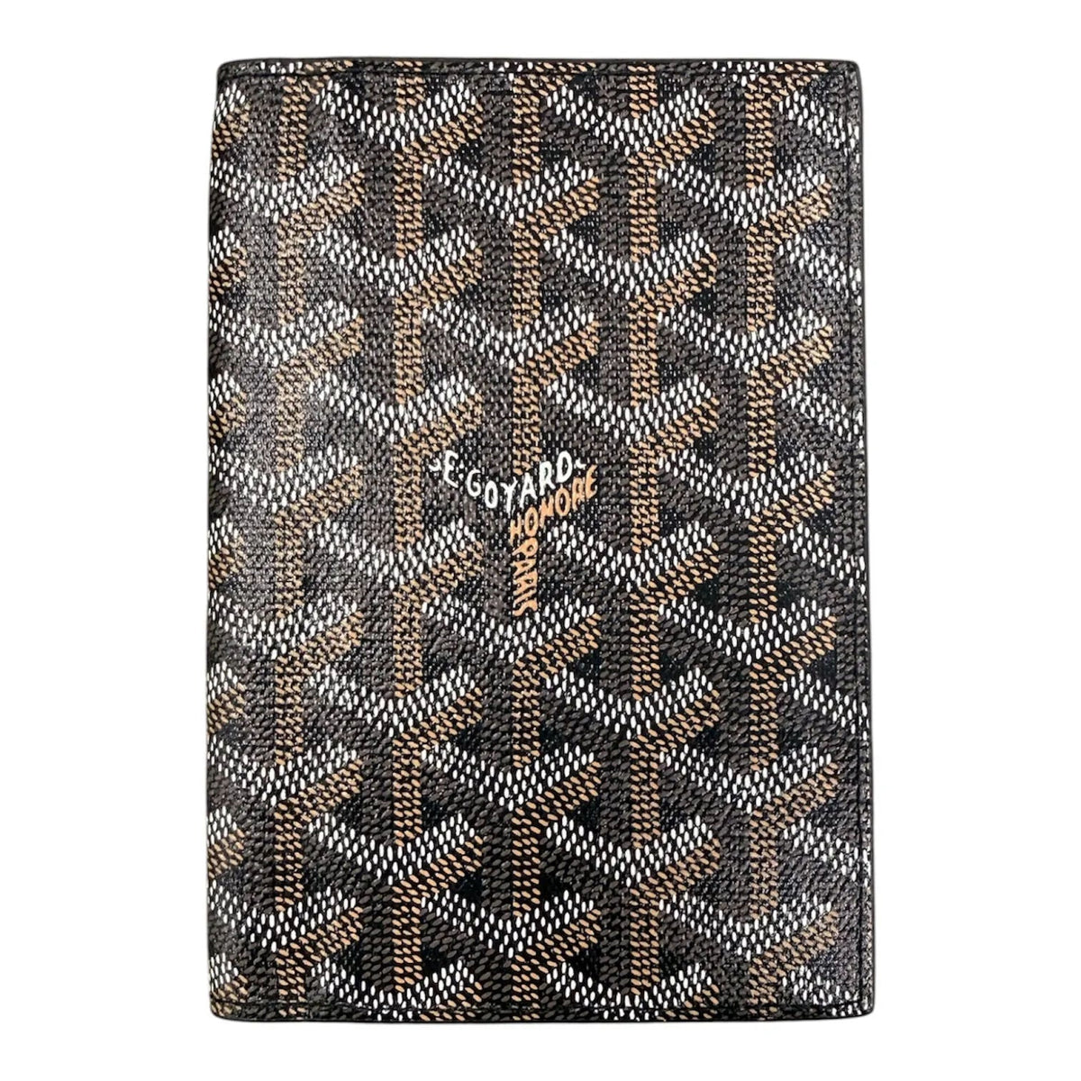 Goyard Passport Holder Black - Preowned