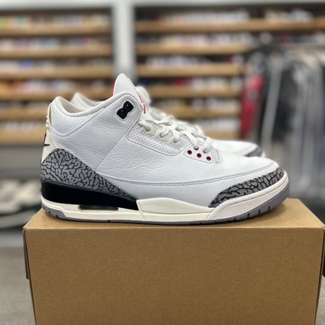 Jordan 3 Retro White Cement Reimagined - Preowned