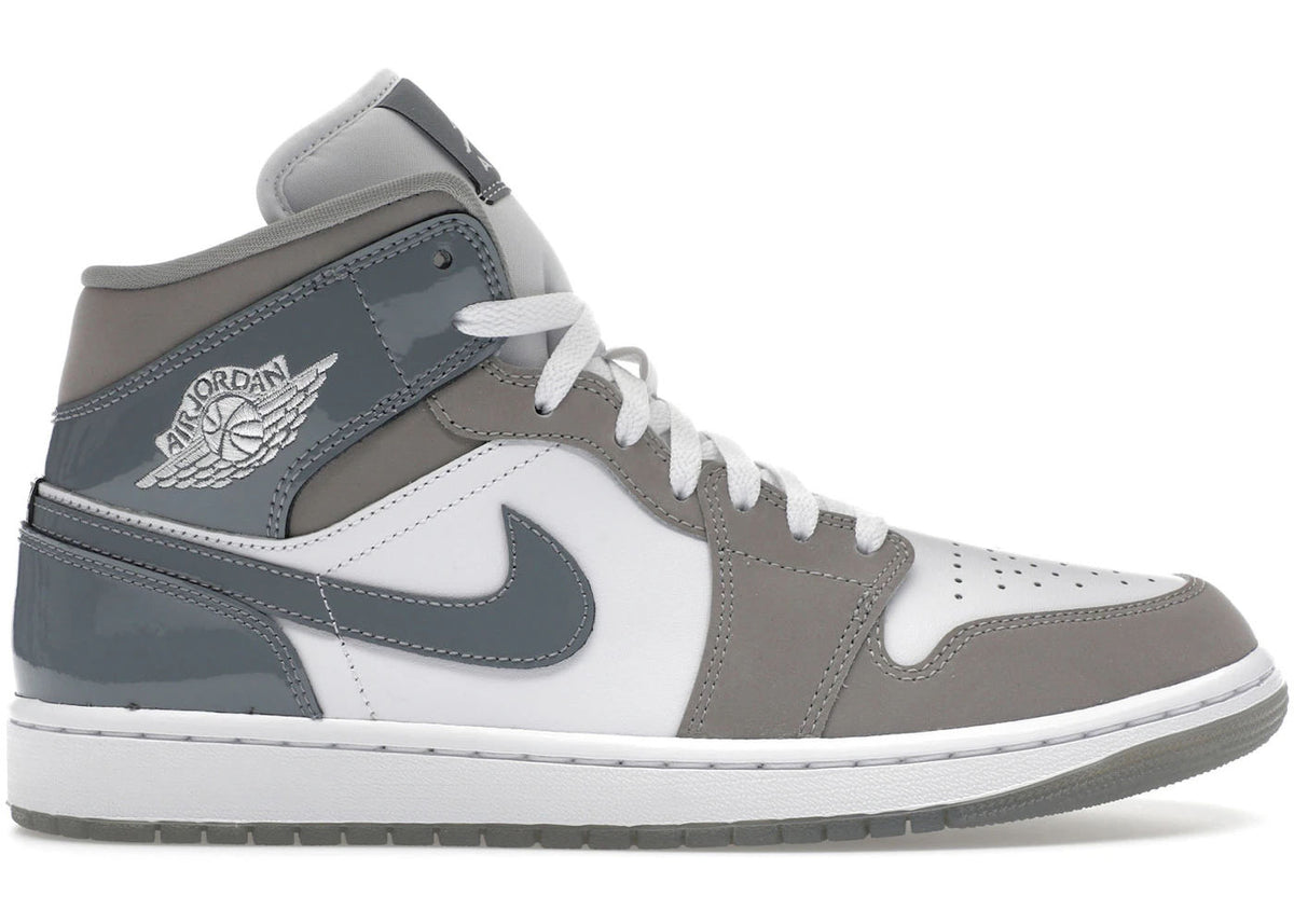Jordan 1 Mid SE White Medium Grey Cool Grey - Preowned