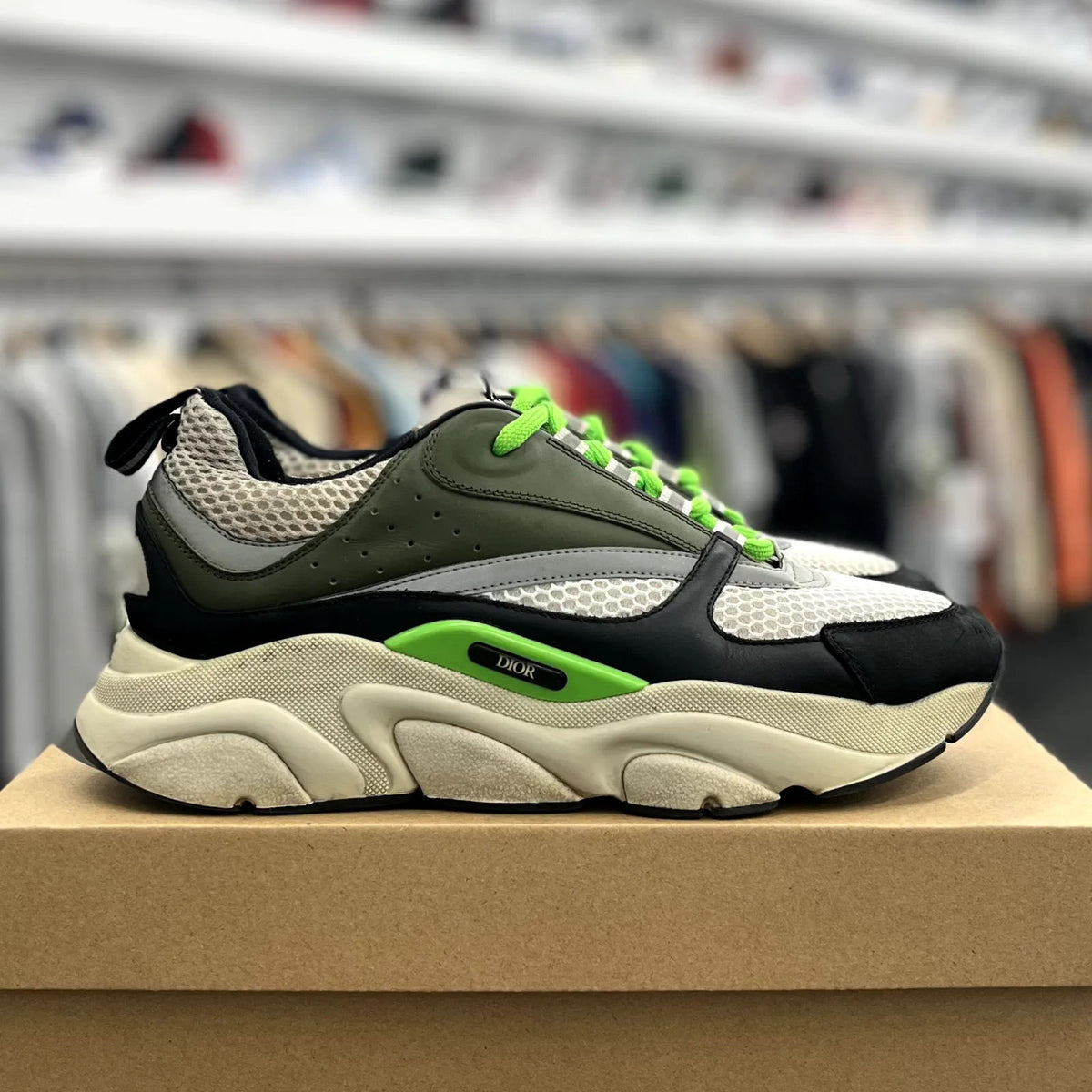 Dior B22 Cream White Olive Black - Preowned
