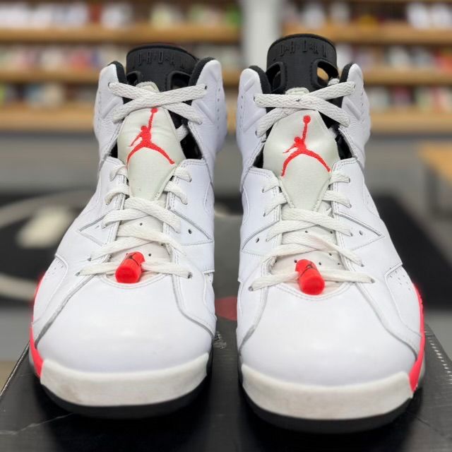 Jordan 6 Retro Infrared White (2014) - Preowned