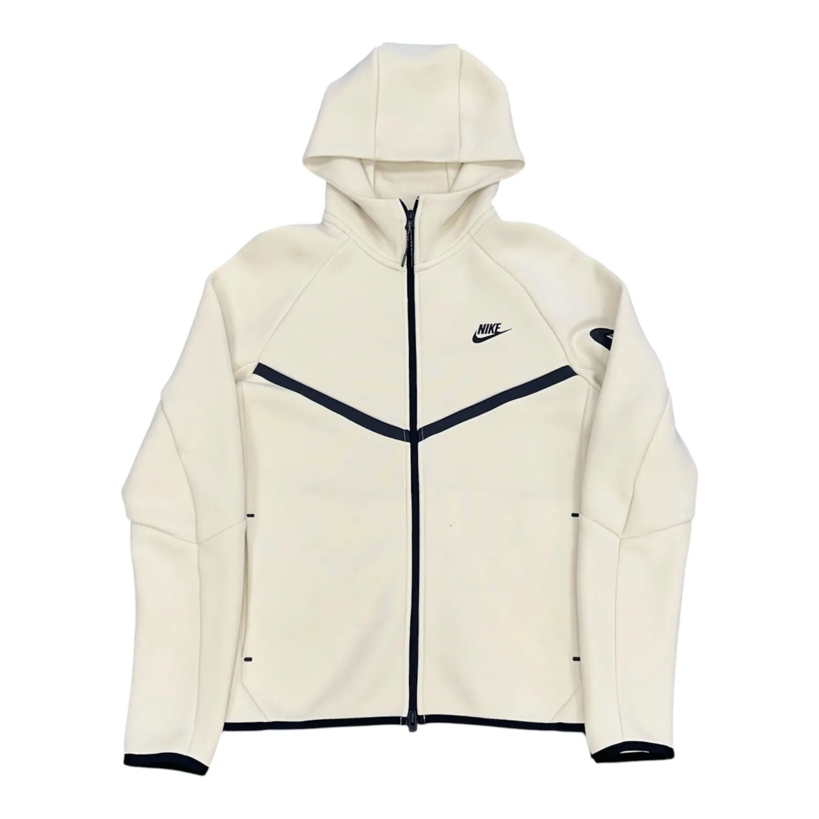 Nike Tech Hoodie (Cream) - Preowned