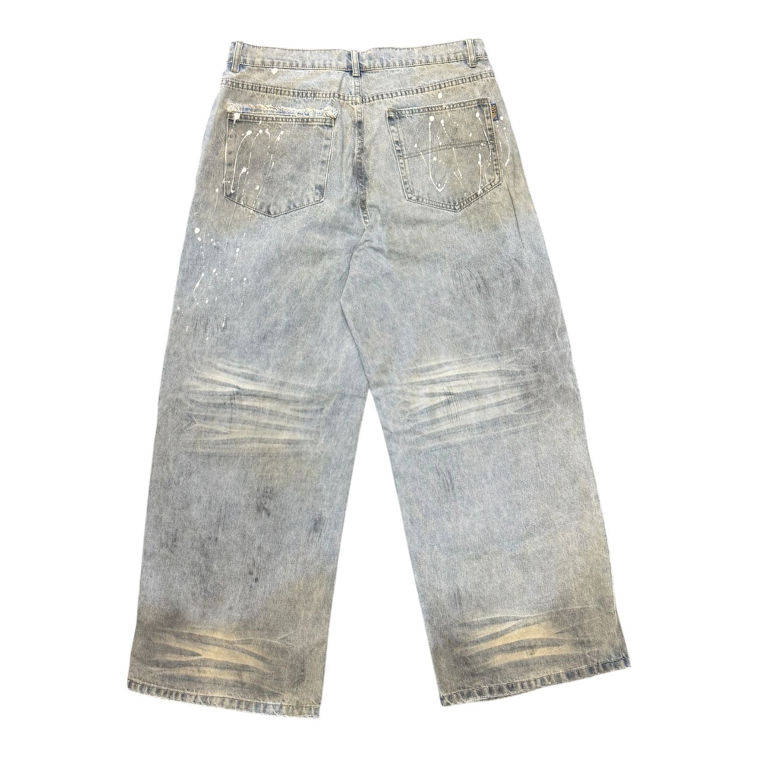 Vale Forever Stone Paint Jeans (Light Blue) - Preowned