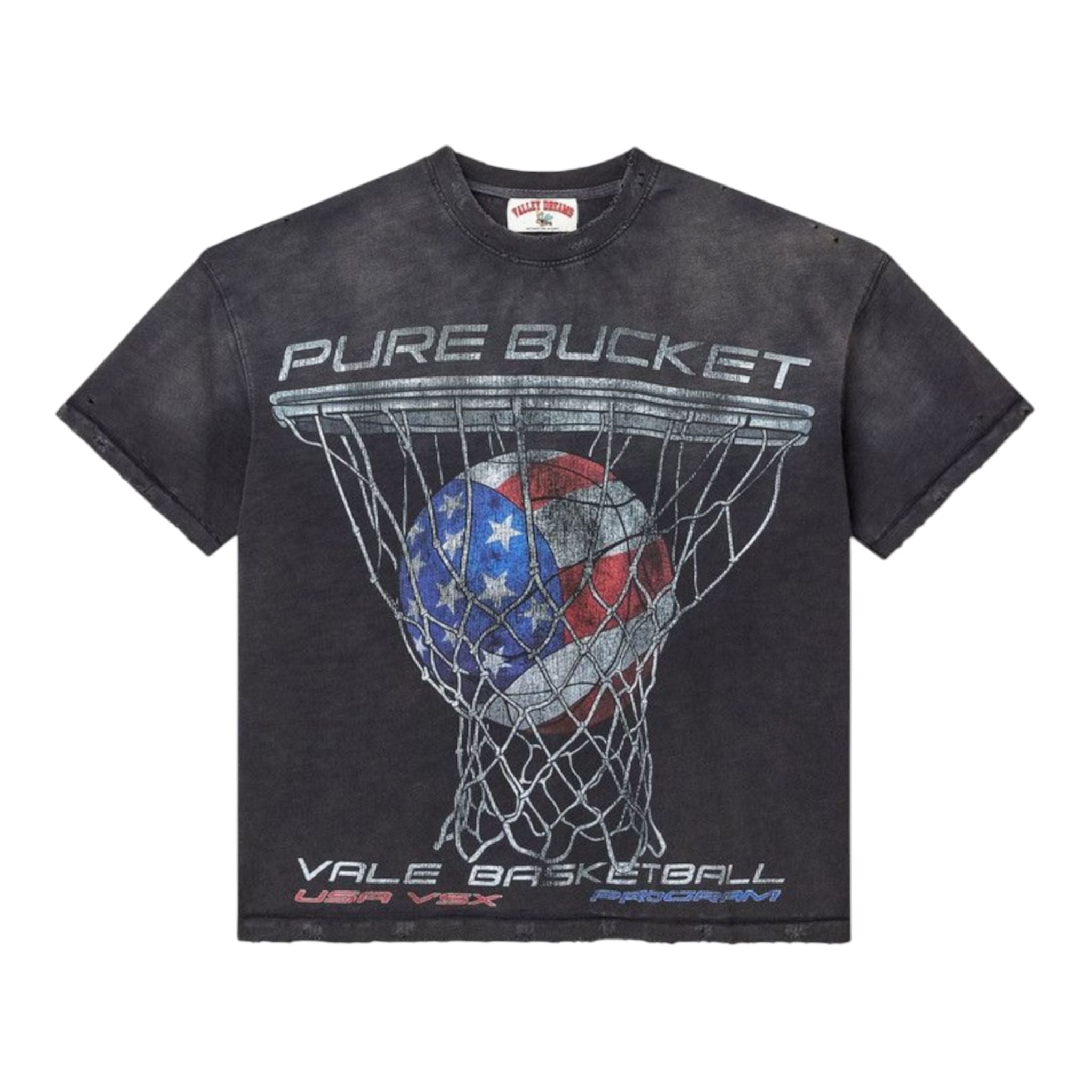 Vale Pure Bucket Tee (Black)