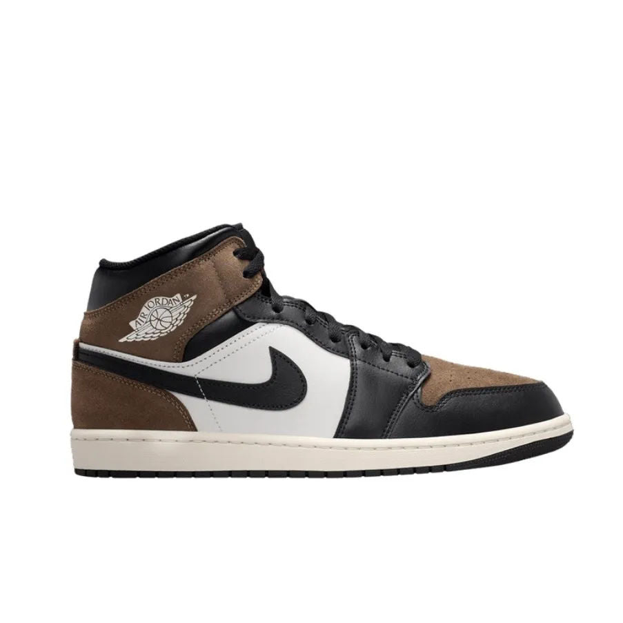 Jordan 1 Mid Black Phantom Palamino  - Preowned