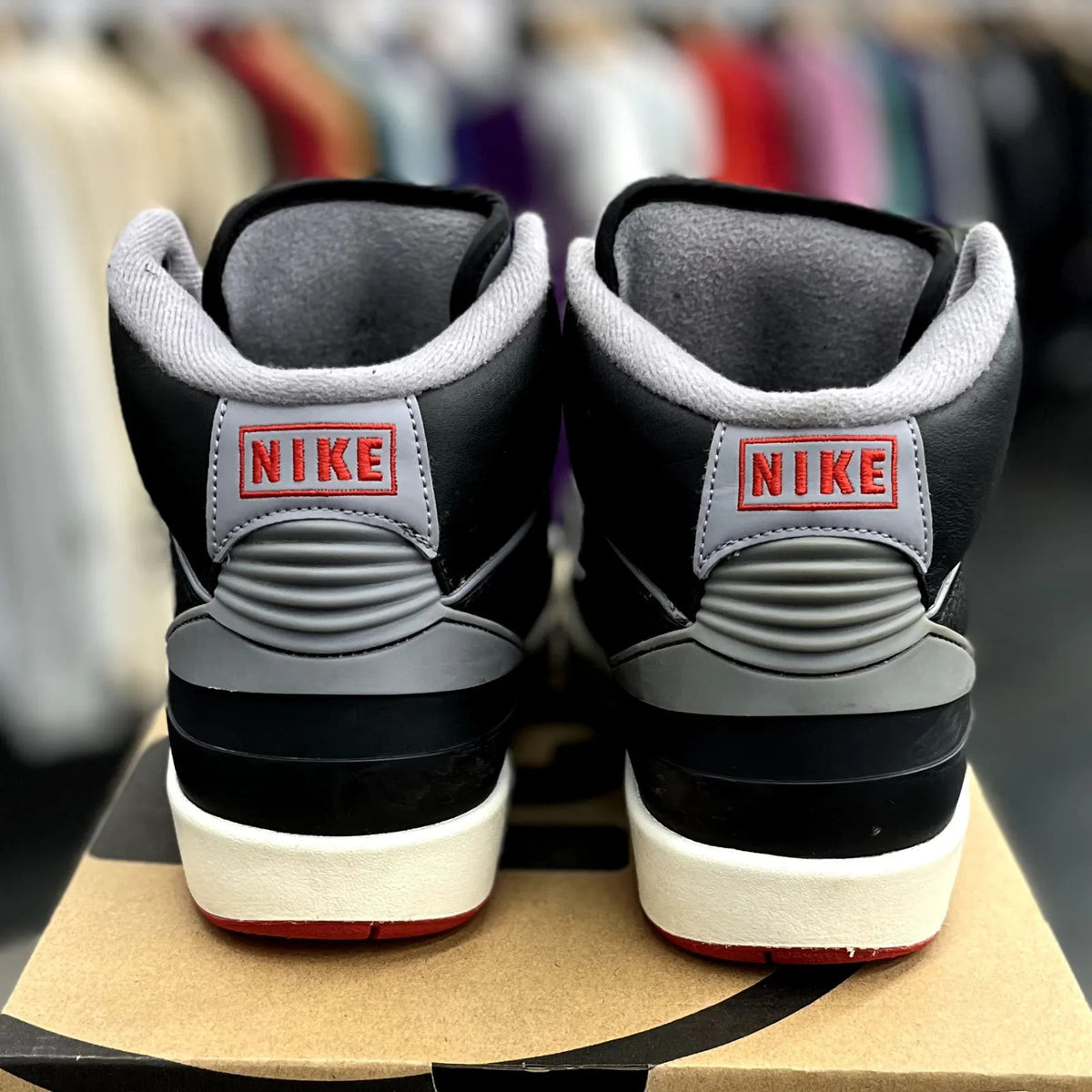 Jordan 2 Retro Black Cement (GS) - Preowned