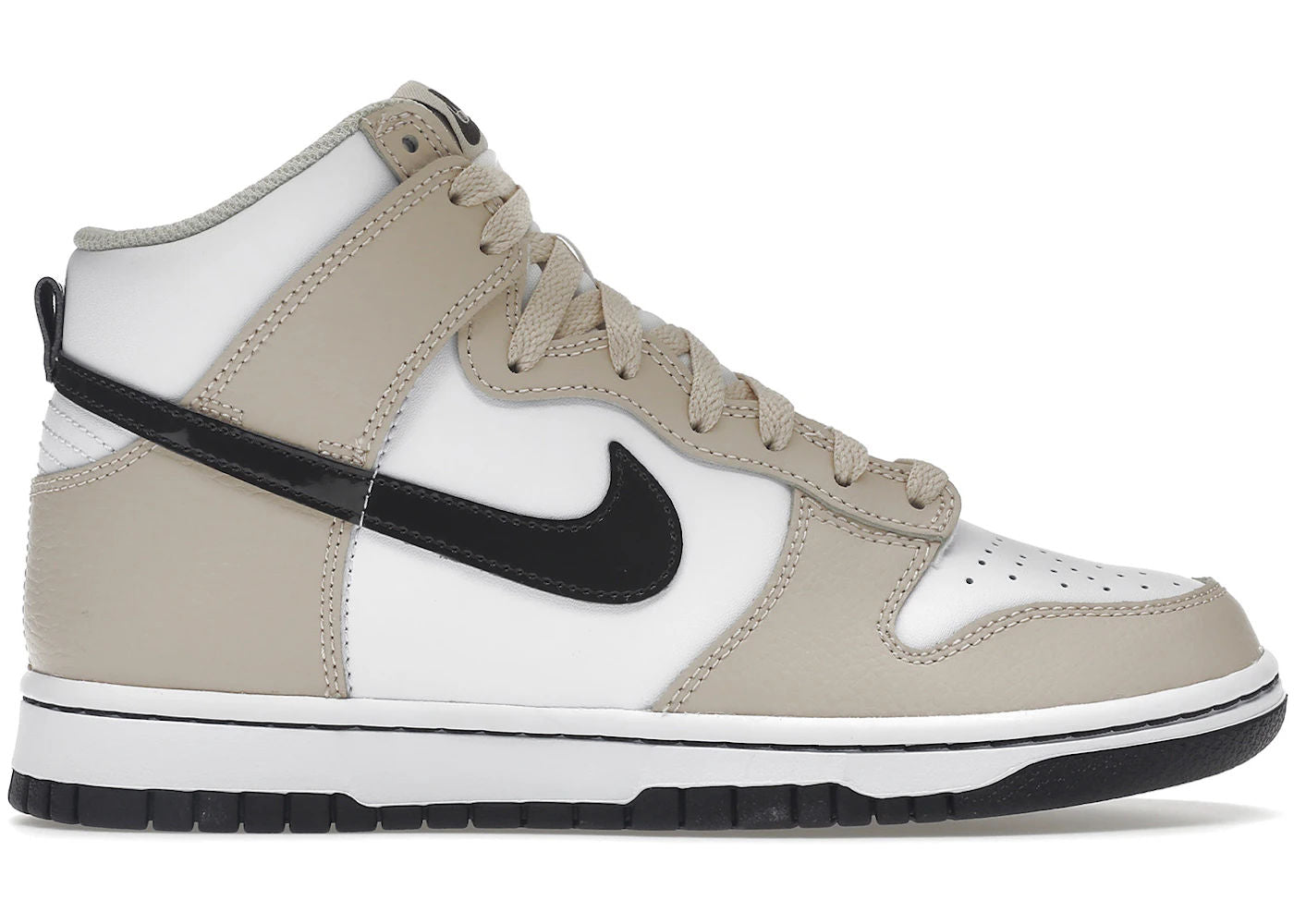 Nike Dunk High White Sanddrift Brown (Women's) - Preowned