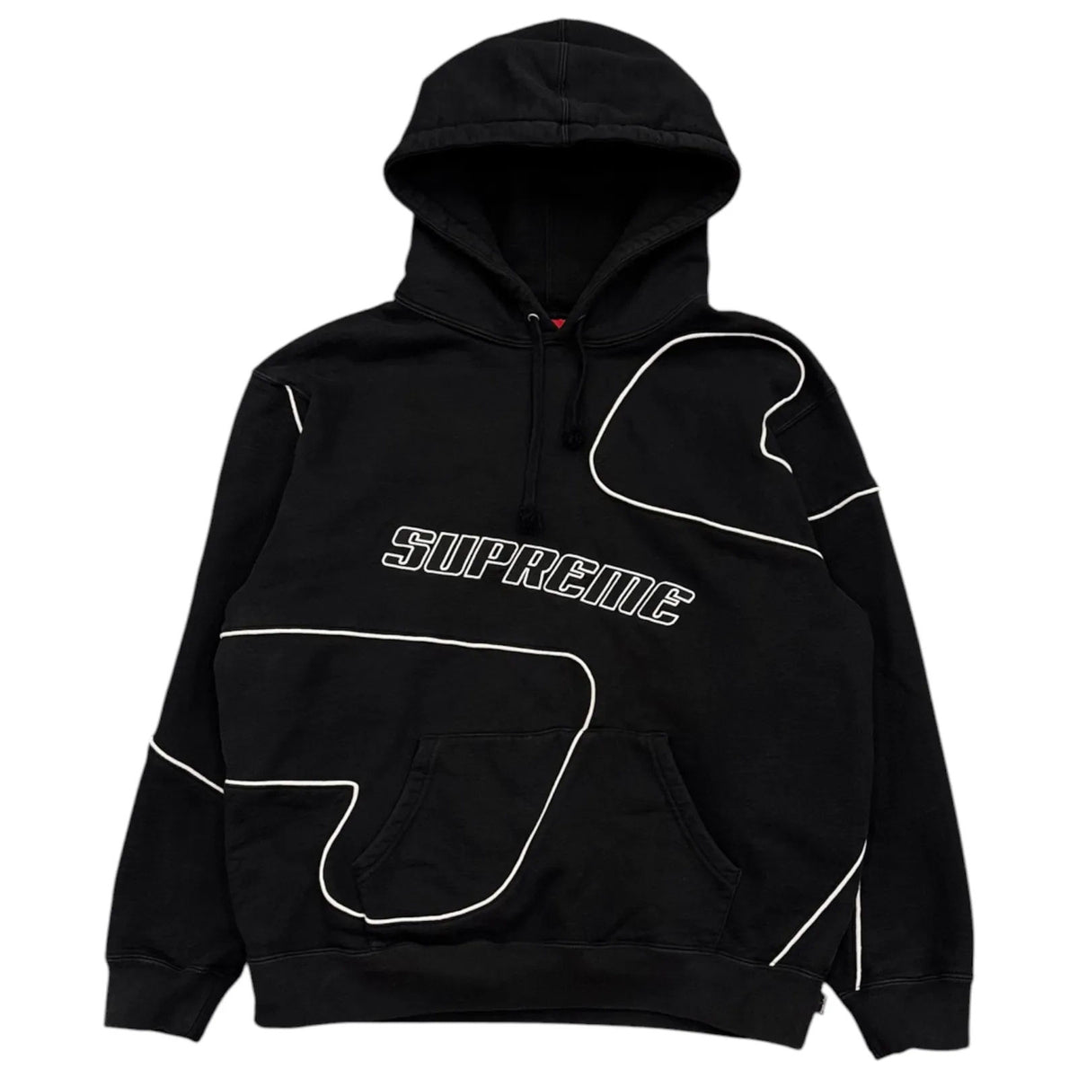 Supreme Big S Hoodie (Black) - Preowned