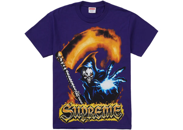 Supreme Grim Reaper Tee Purple