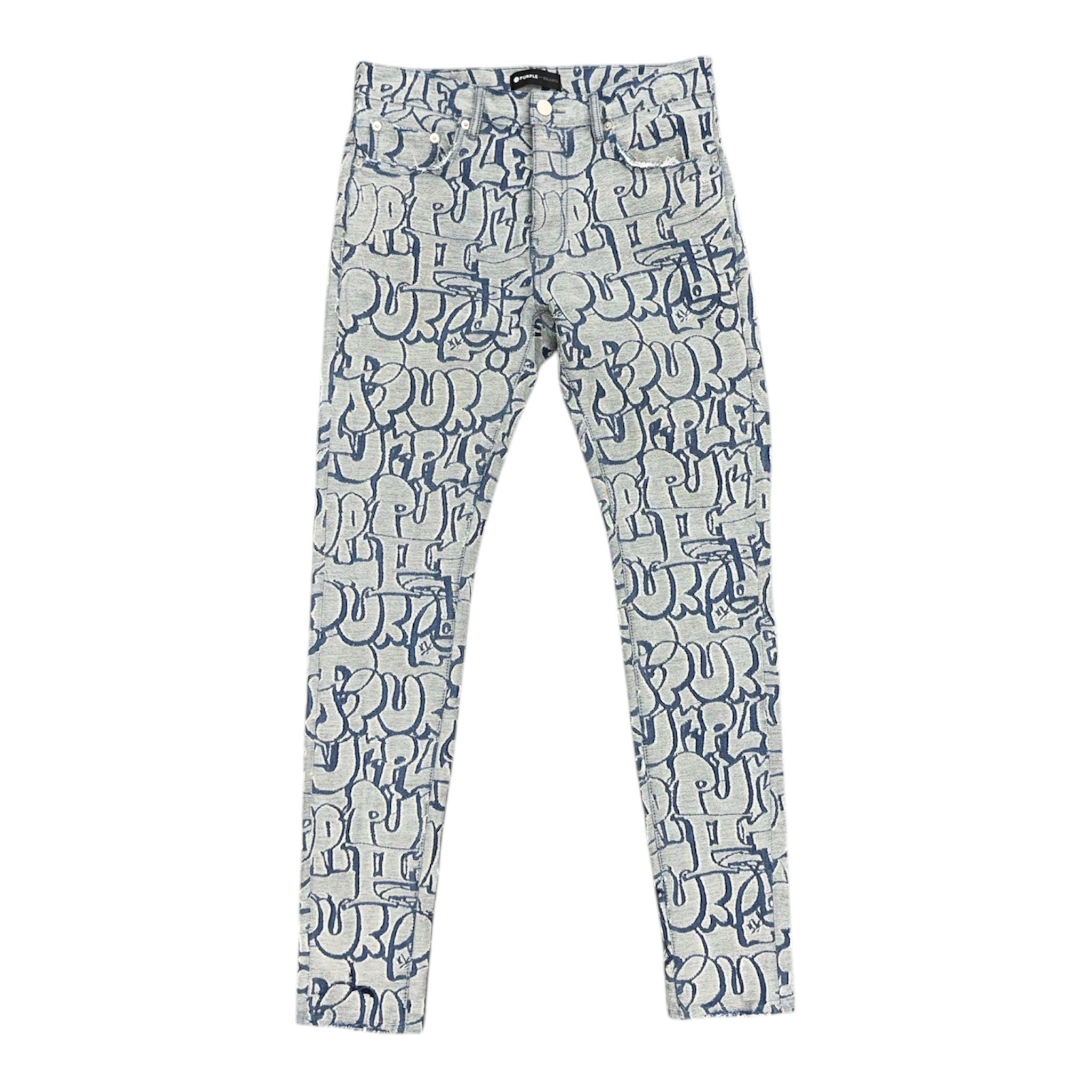 Purple Brand Graffiti Tag Jeans - Preowned