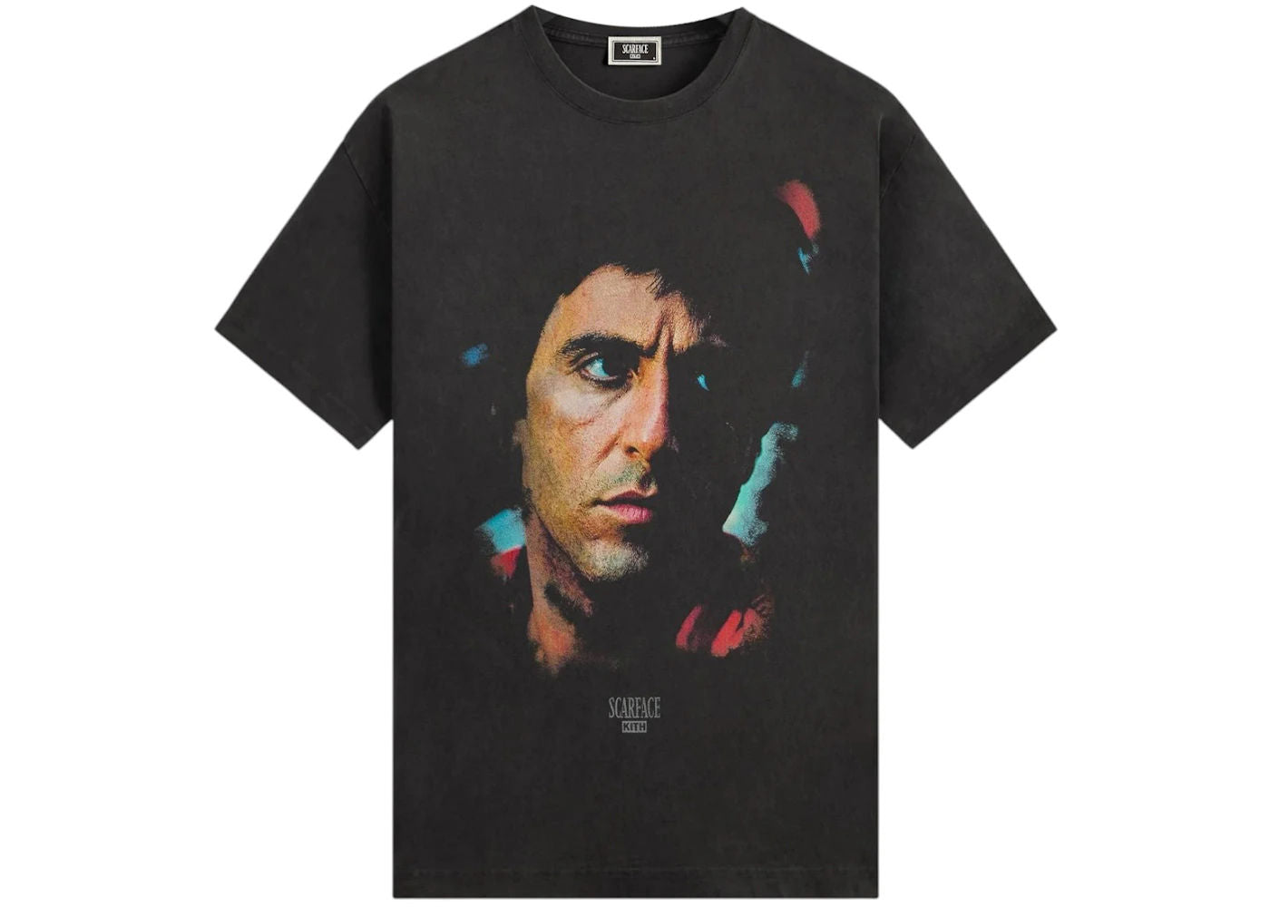 Kith x Scarface Tony Portrait Vintage Tee Black - Preowned