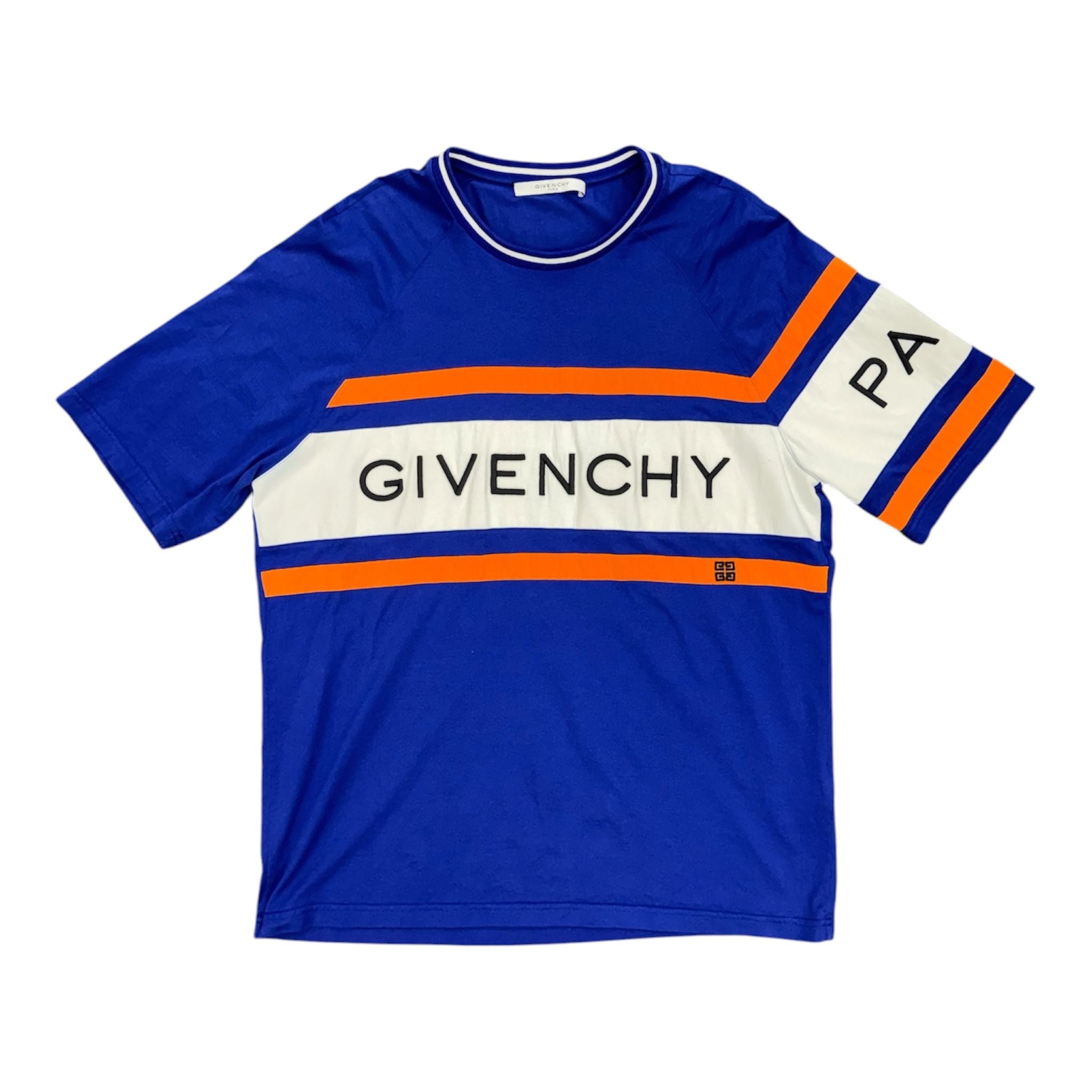 Givenchy 4G Tee (Blue/Orange) - Preowned