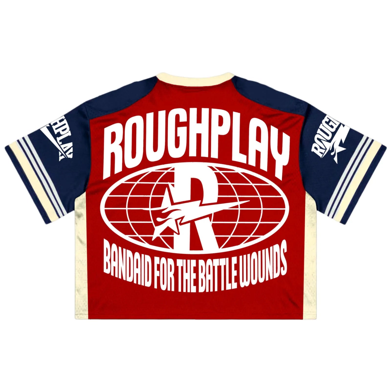 Roughplay Football Jersey (Red/Blue) - Preowned