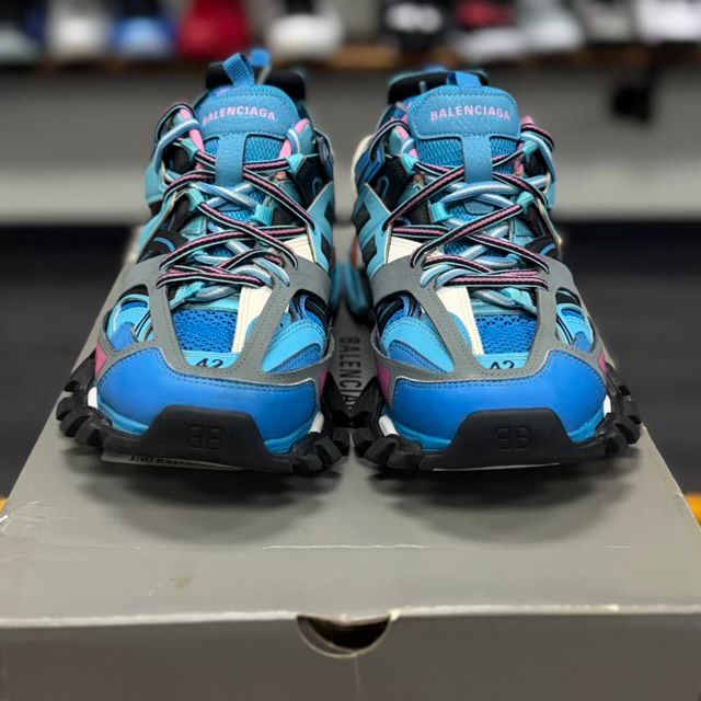 Balenciaga Track Runners Blue - Preowned