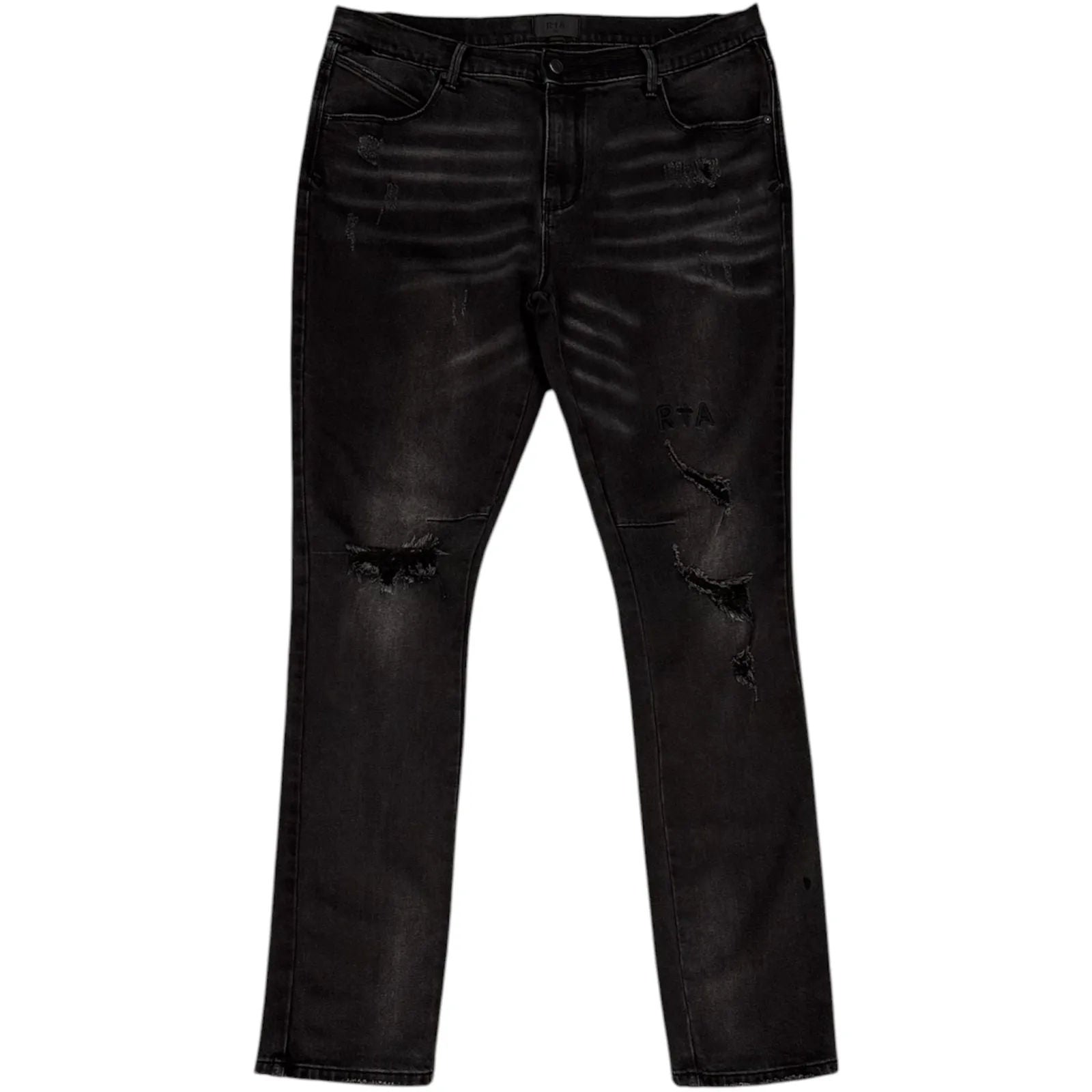 RTA Distressed Jeans (Black Wash) - Preowned