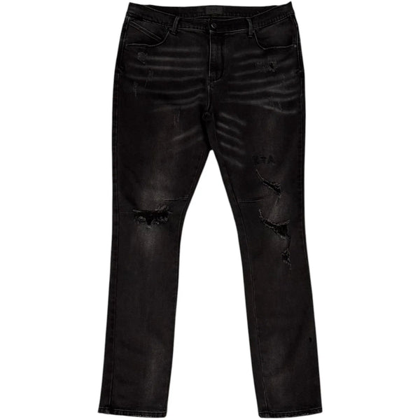 RTA Distressed Jeans (Black Wash) - Preowned